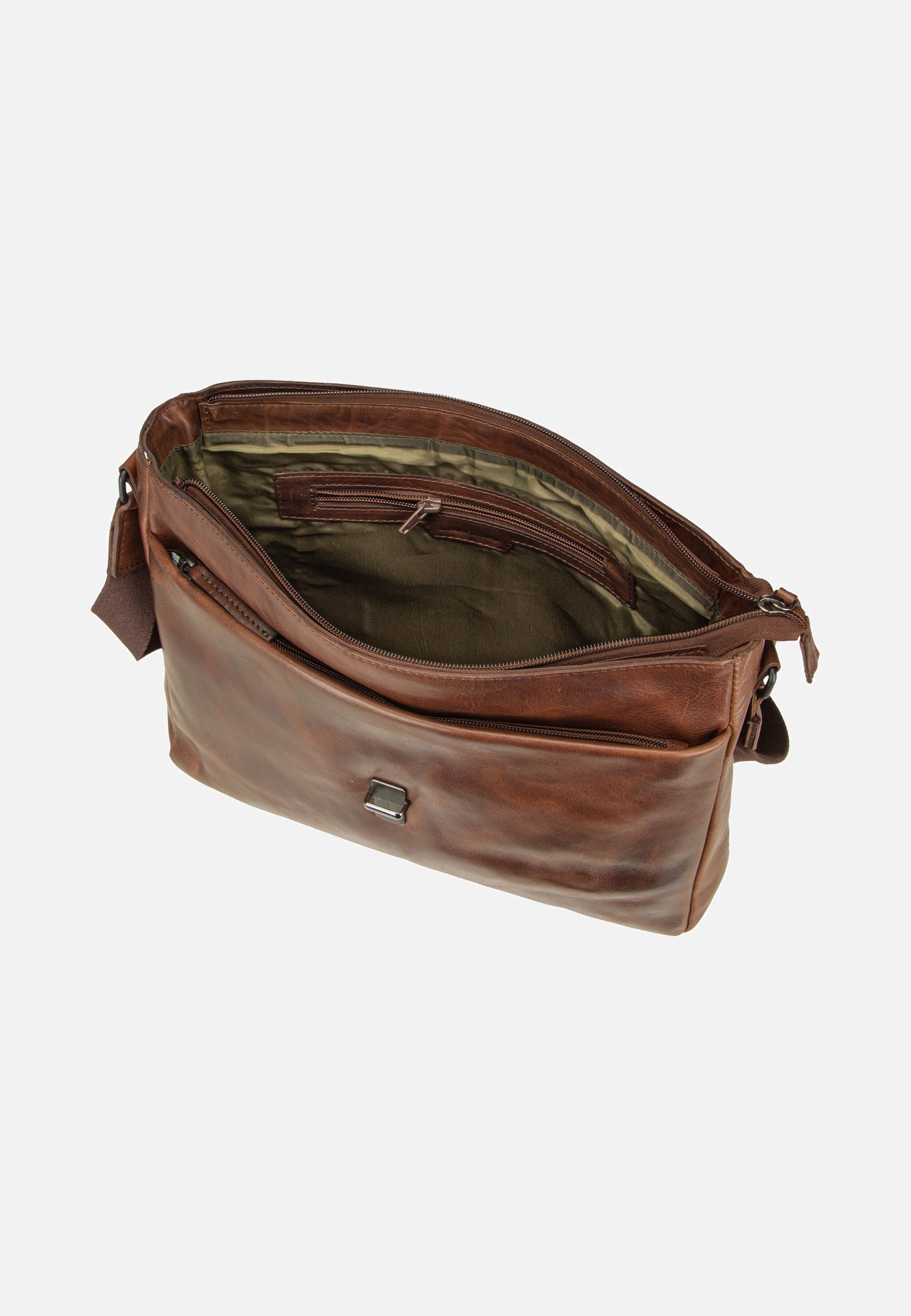 Greenburry - Newport Umhänger Large Coffee - Messenger Bag | Neutral-Image