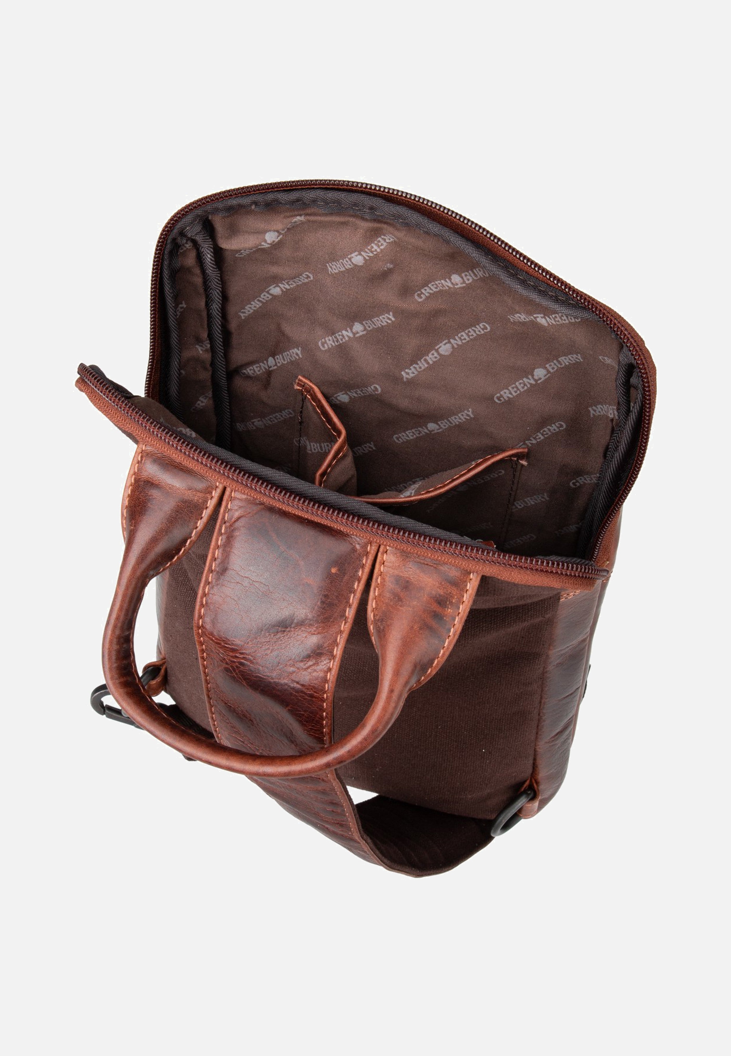 Greenburry - Rugged Body-Crossover Bag I Teak Brown - Crossbody Bag | Neutral-Image