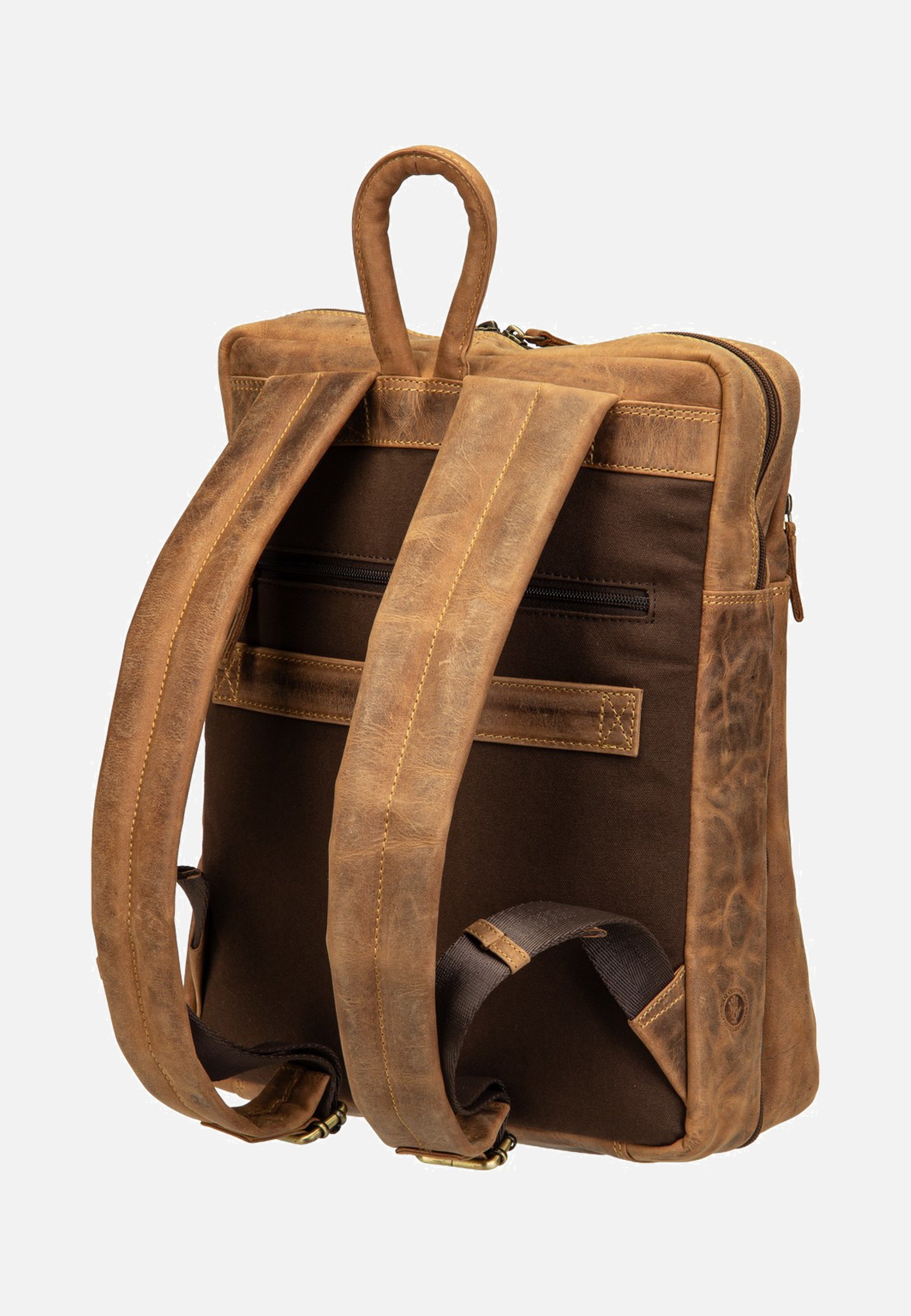 Greenburry Vintage Business Project 1 Sattelbraun Backpack