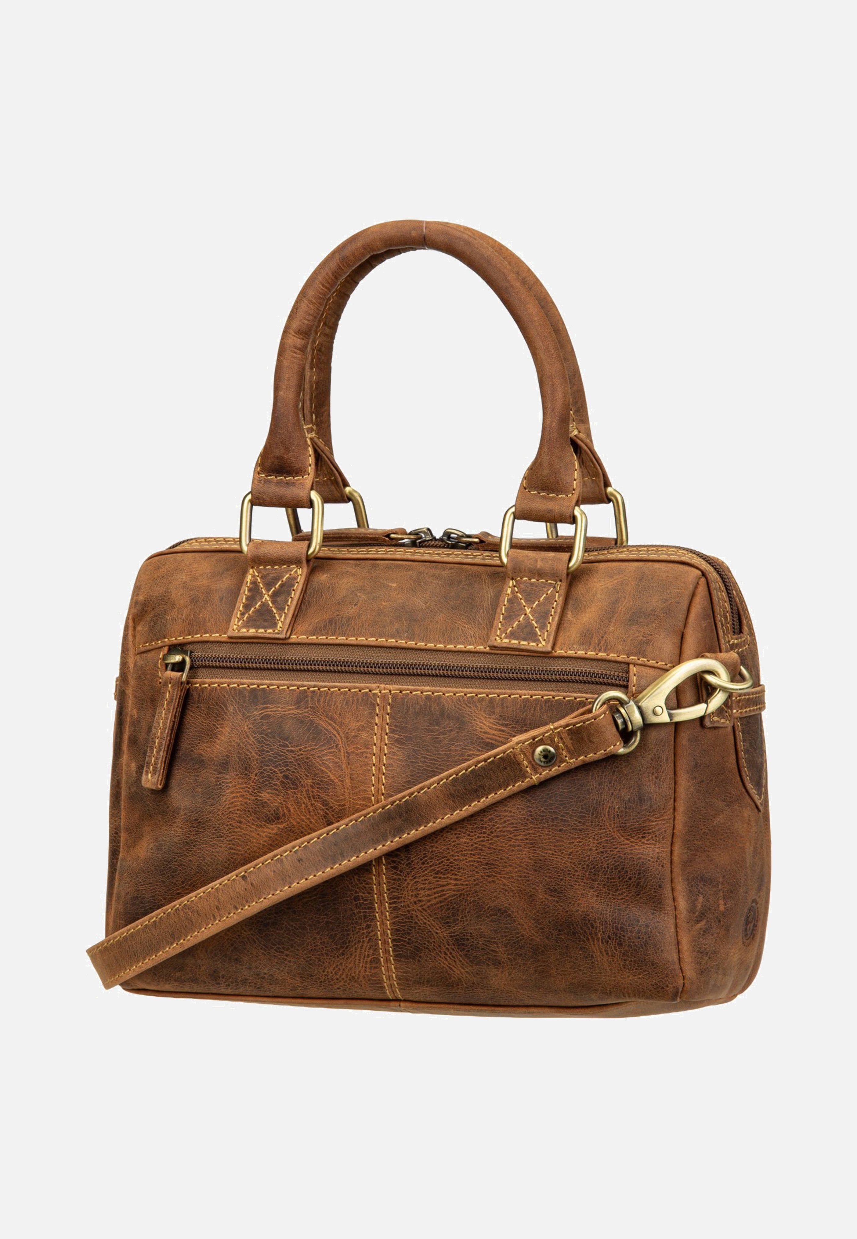 Greenburry Vintage Umhängetasche 1445 Sattelbraun Tote Bag