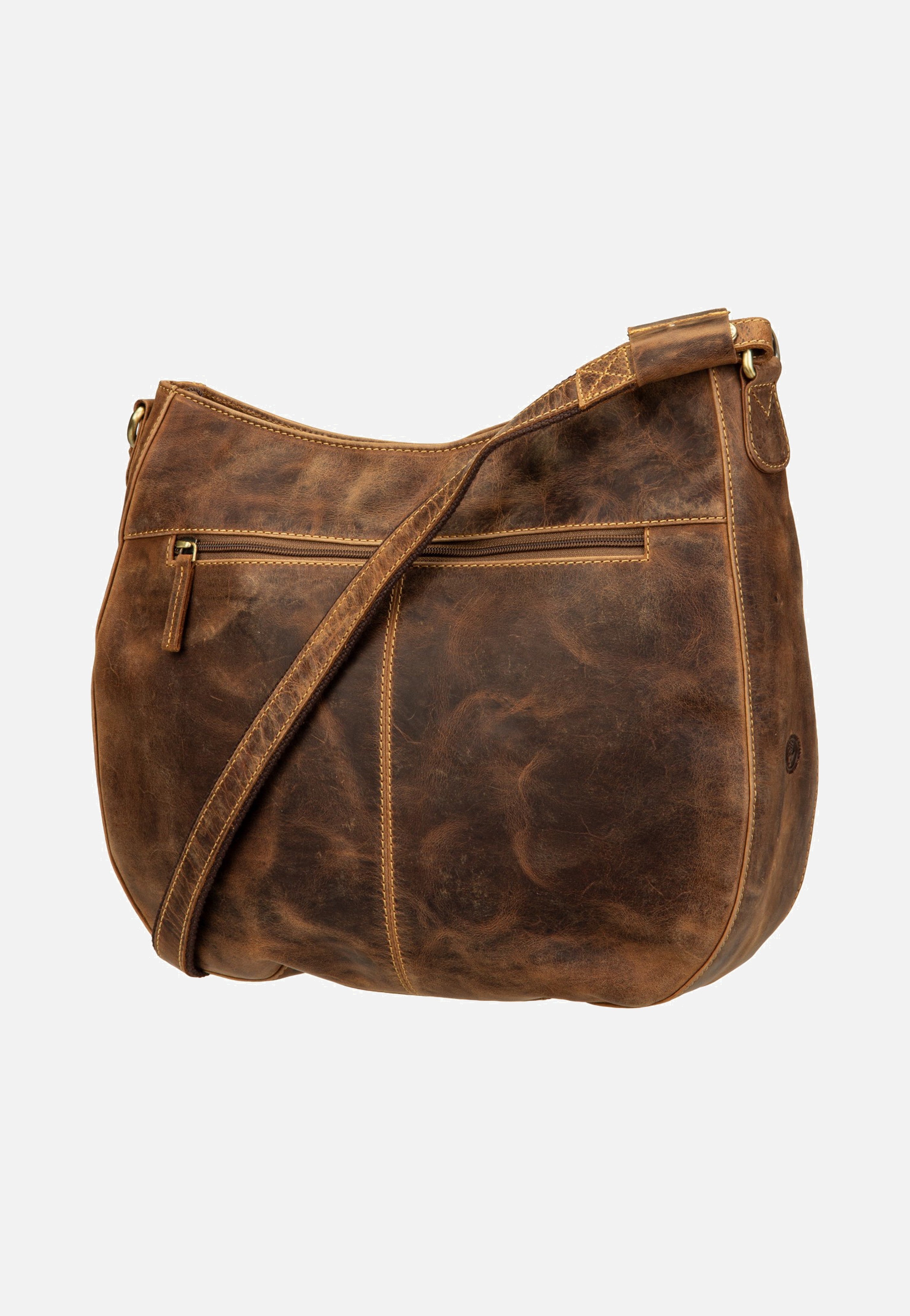 Greenburry Vintage Wave Hobo Sattelbraun Hobo Bag