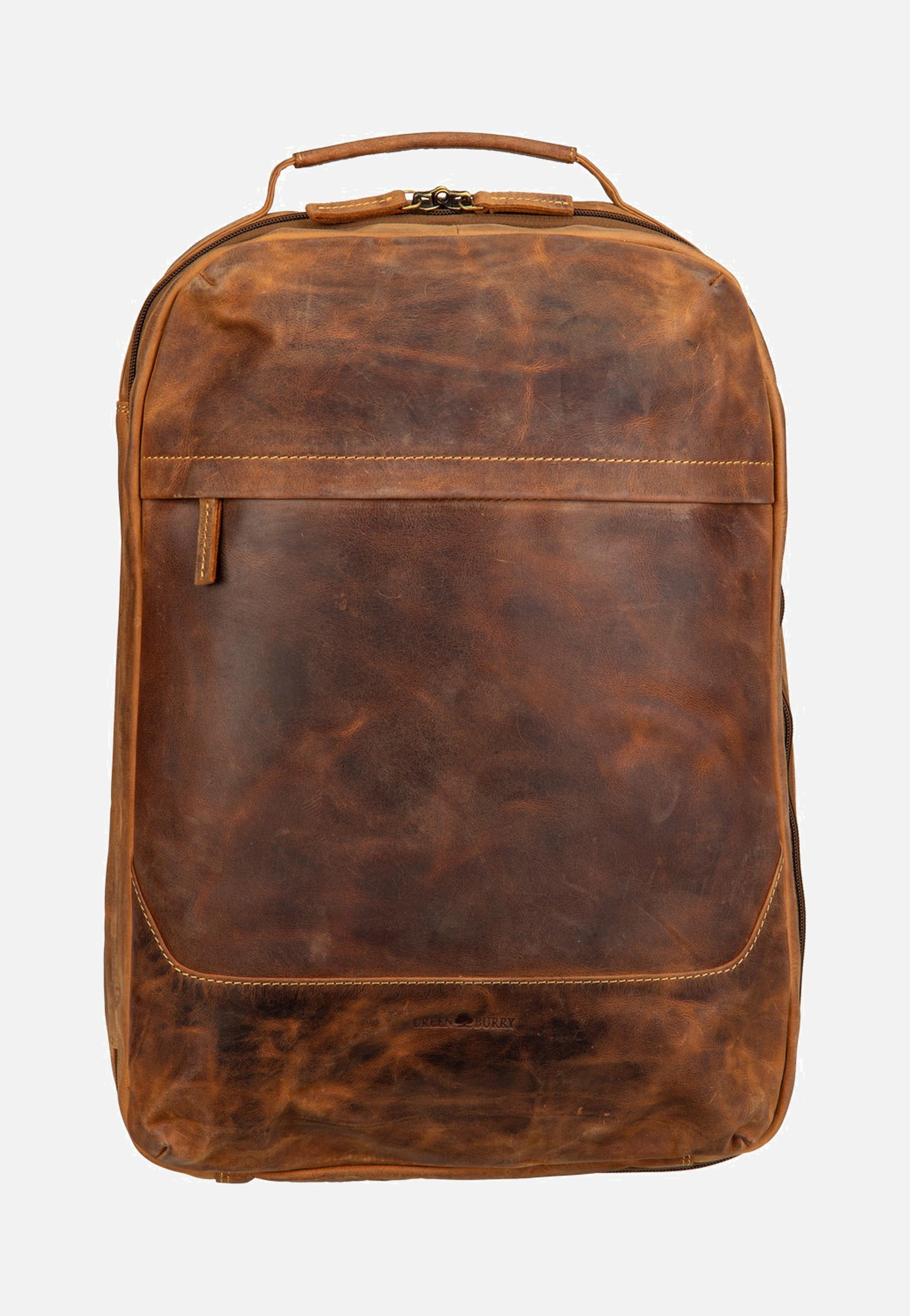 Greenburry - Vintage Overnighter XL Sattelbraun - Backpack | Men-Image