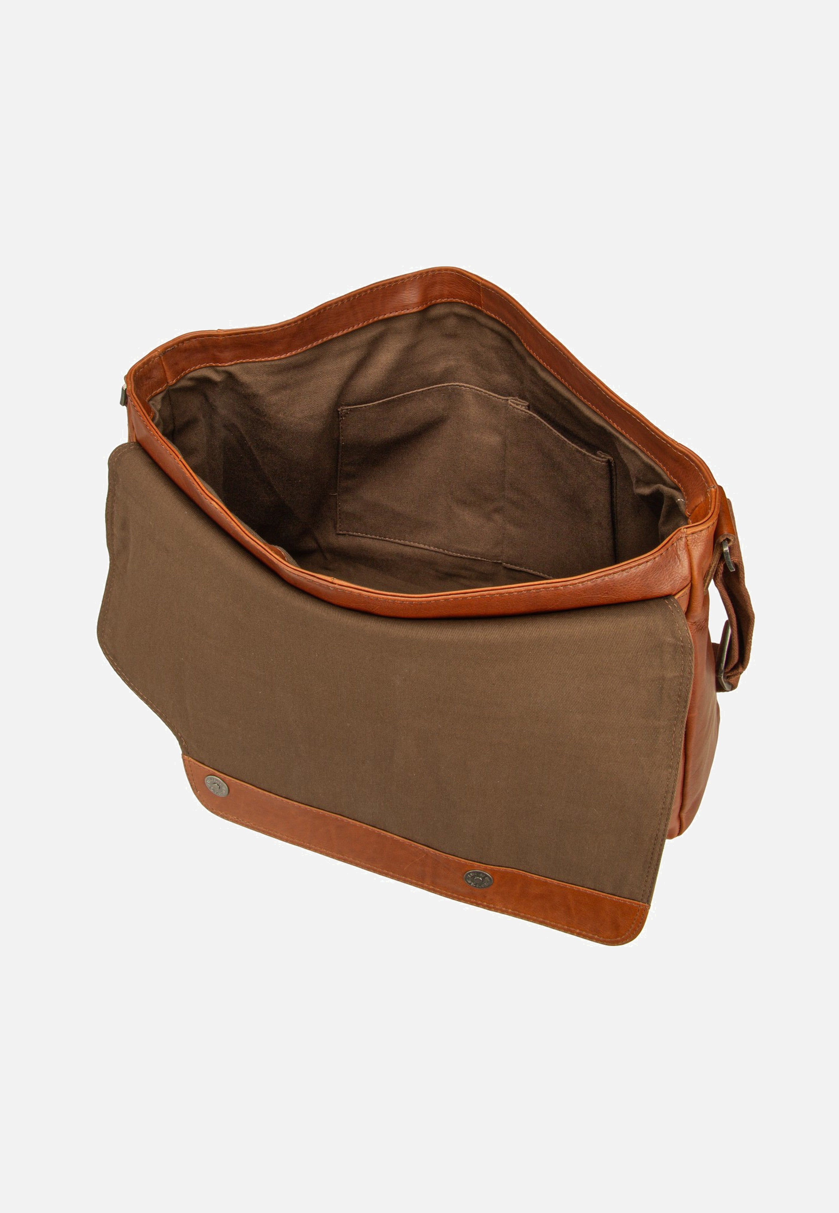 Greenburry - Waxy Vintage A4 Messenger Tobacco Nut - Shoulder Bag | Neutral-Image