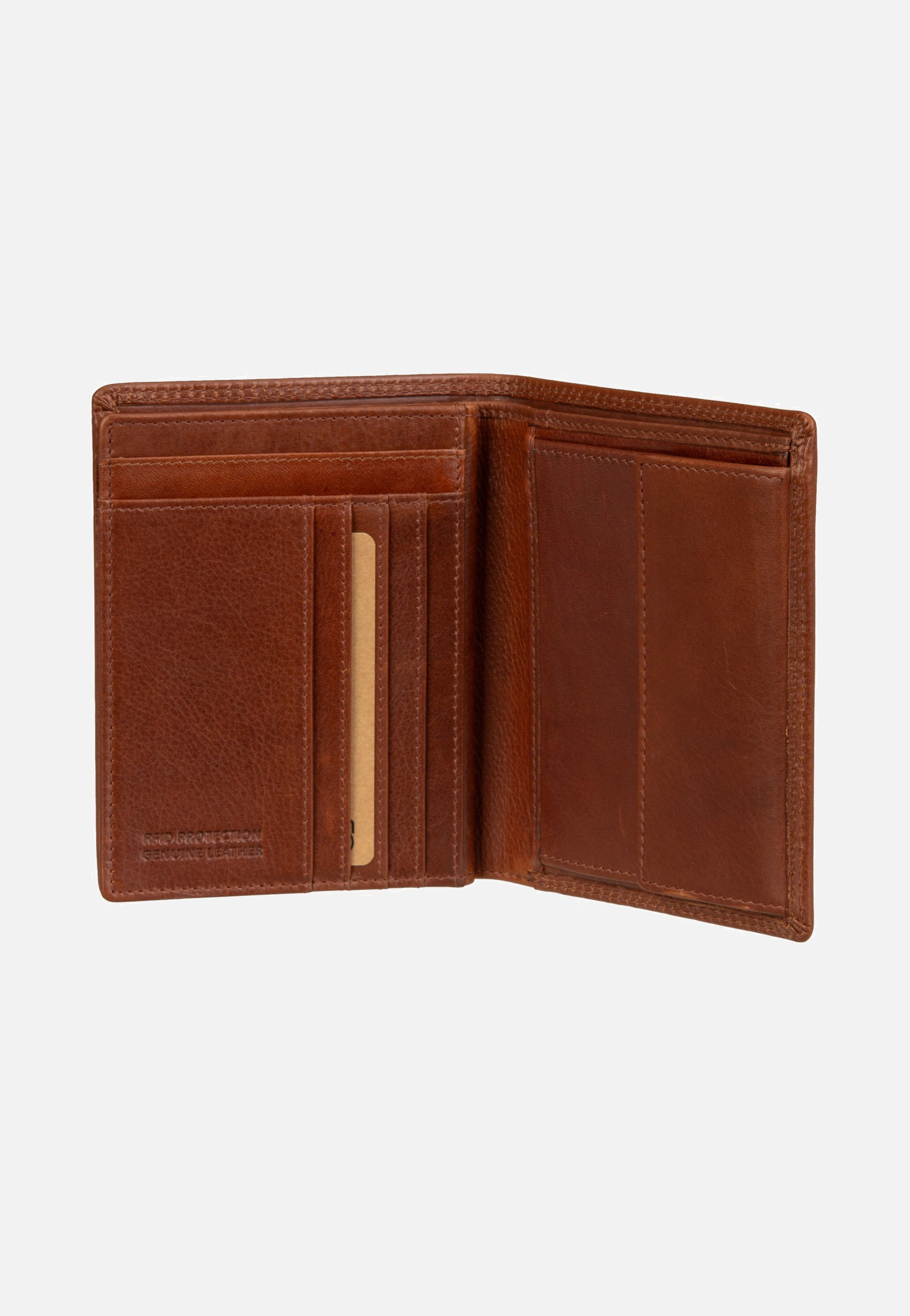 Greenburry - Waxy Vintage Kombibörse 2Tlg. RFID Tobacco Nut - Wallet | Neutral-Image