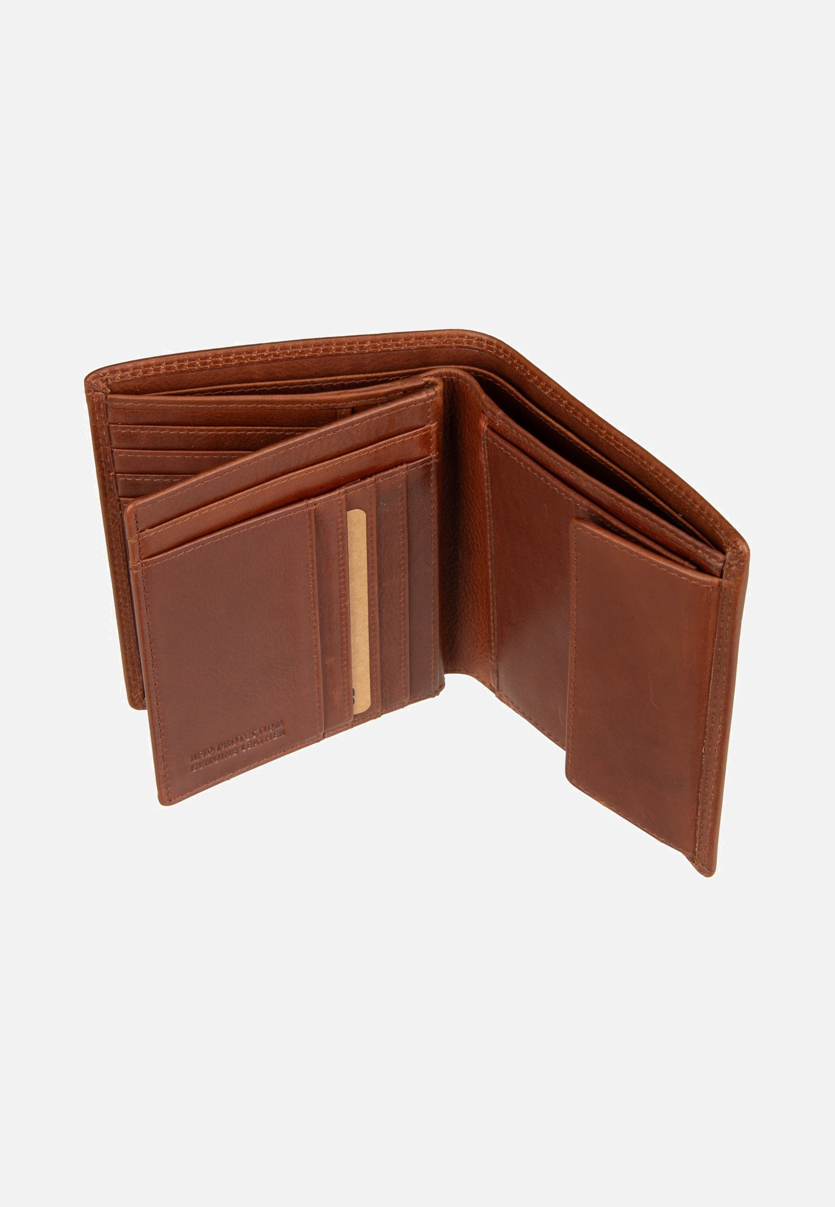 Greenburry - Waxy Vintage Kombibörse 2Tlg. RFID Tobacco Nut - Wallet | Neutral-Image