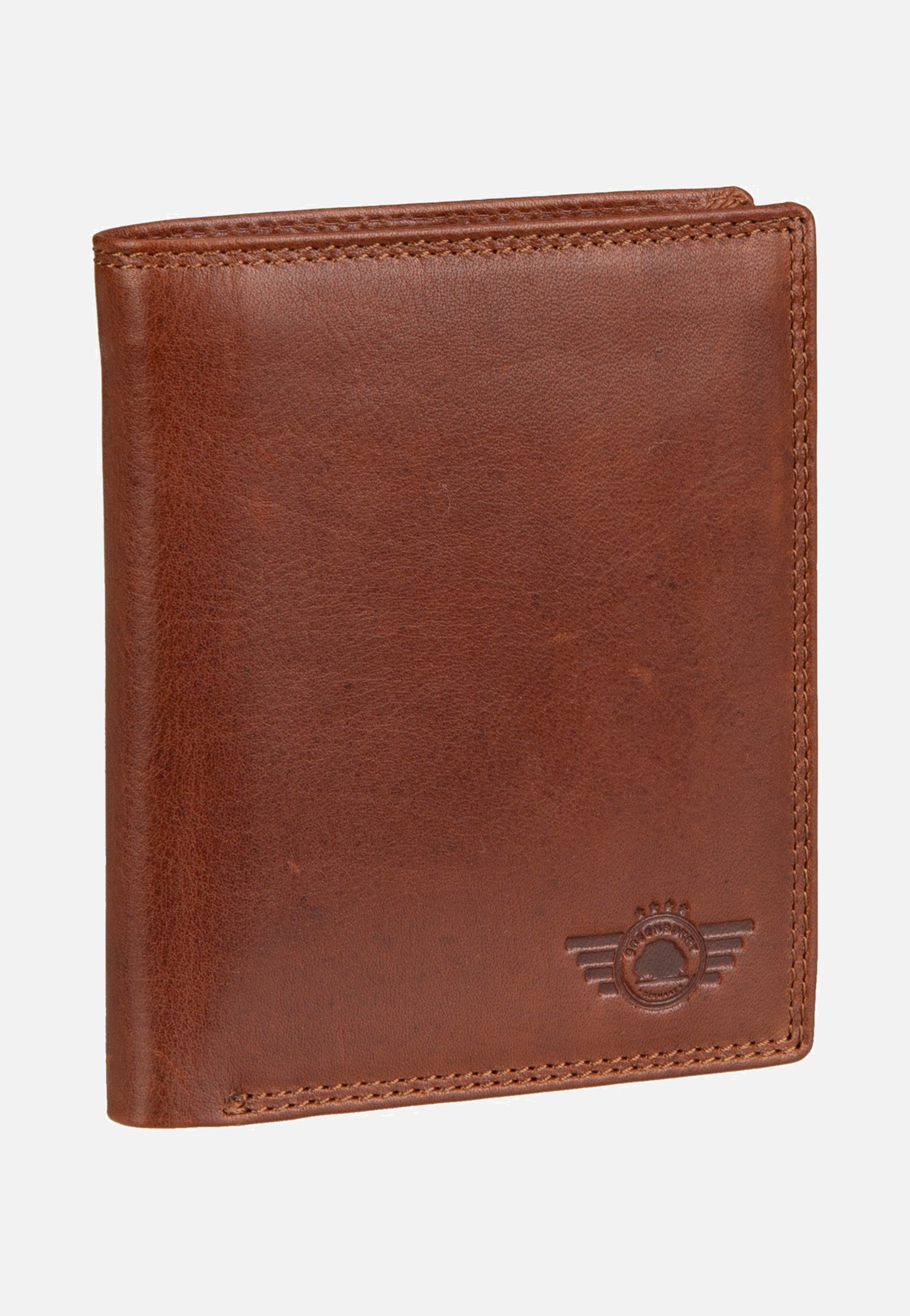 Greenburry Waxy Vintage Kombibörse 2Tlg. RFID Tobacco Nut Wallet