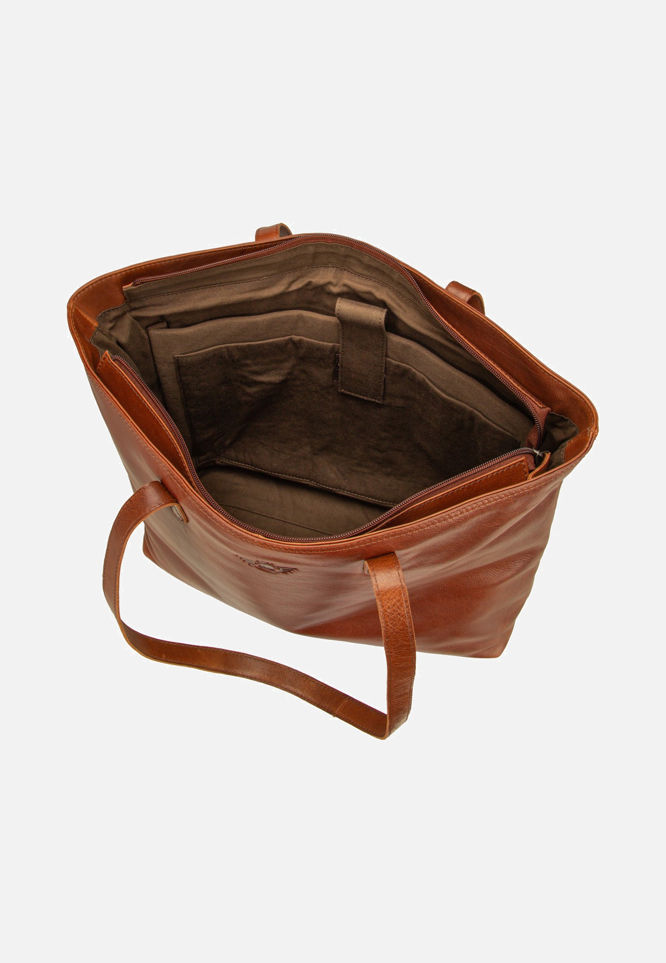 Greenburry - Waxy Vintage XXL Shopper Tobacco Nut - Shopping Bag | Neutral-Image