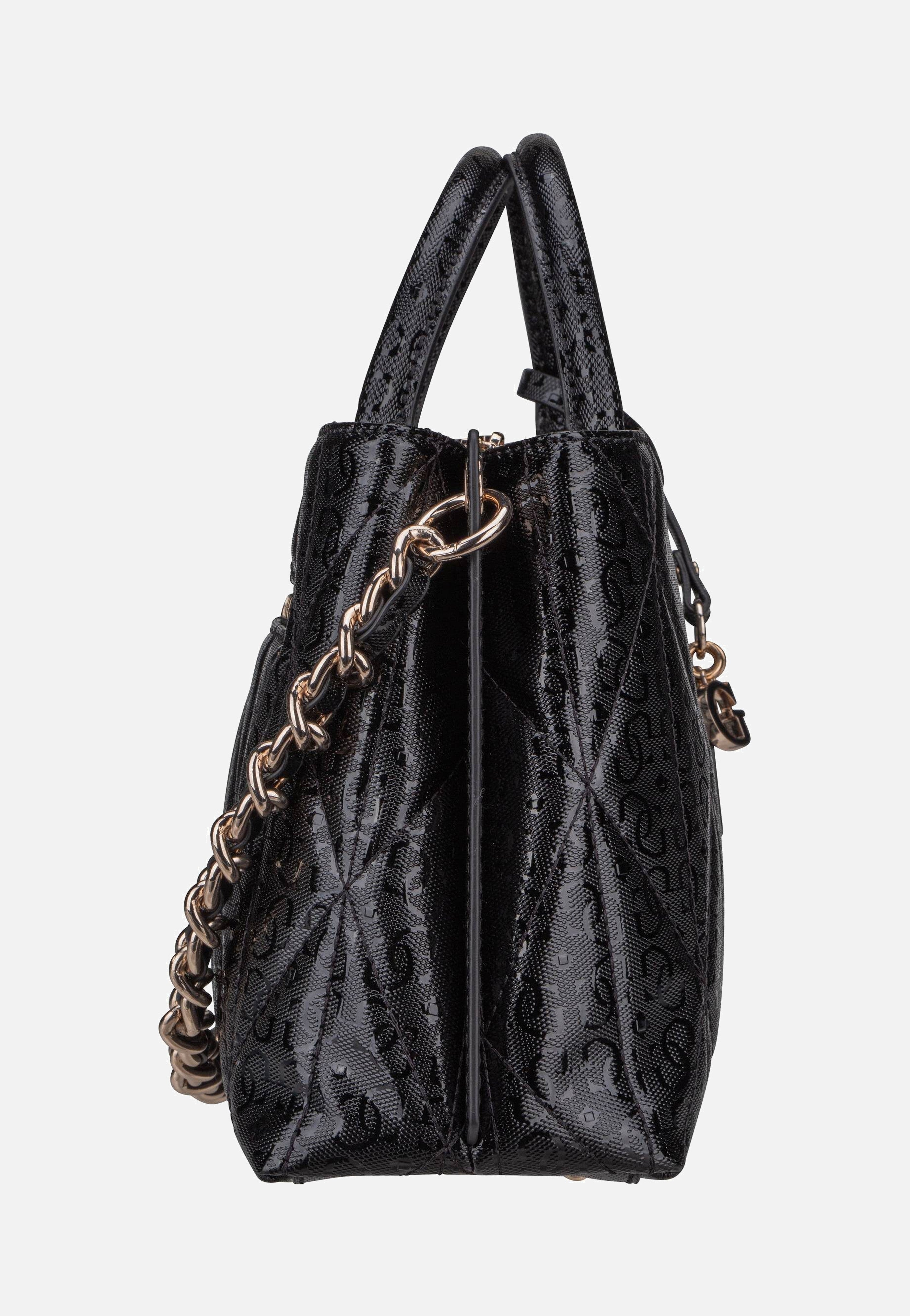 Guess - Aldina Girlfriend SAT 63060 Black - Handle Bag | Women-Image