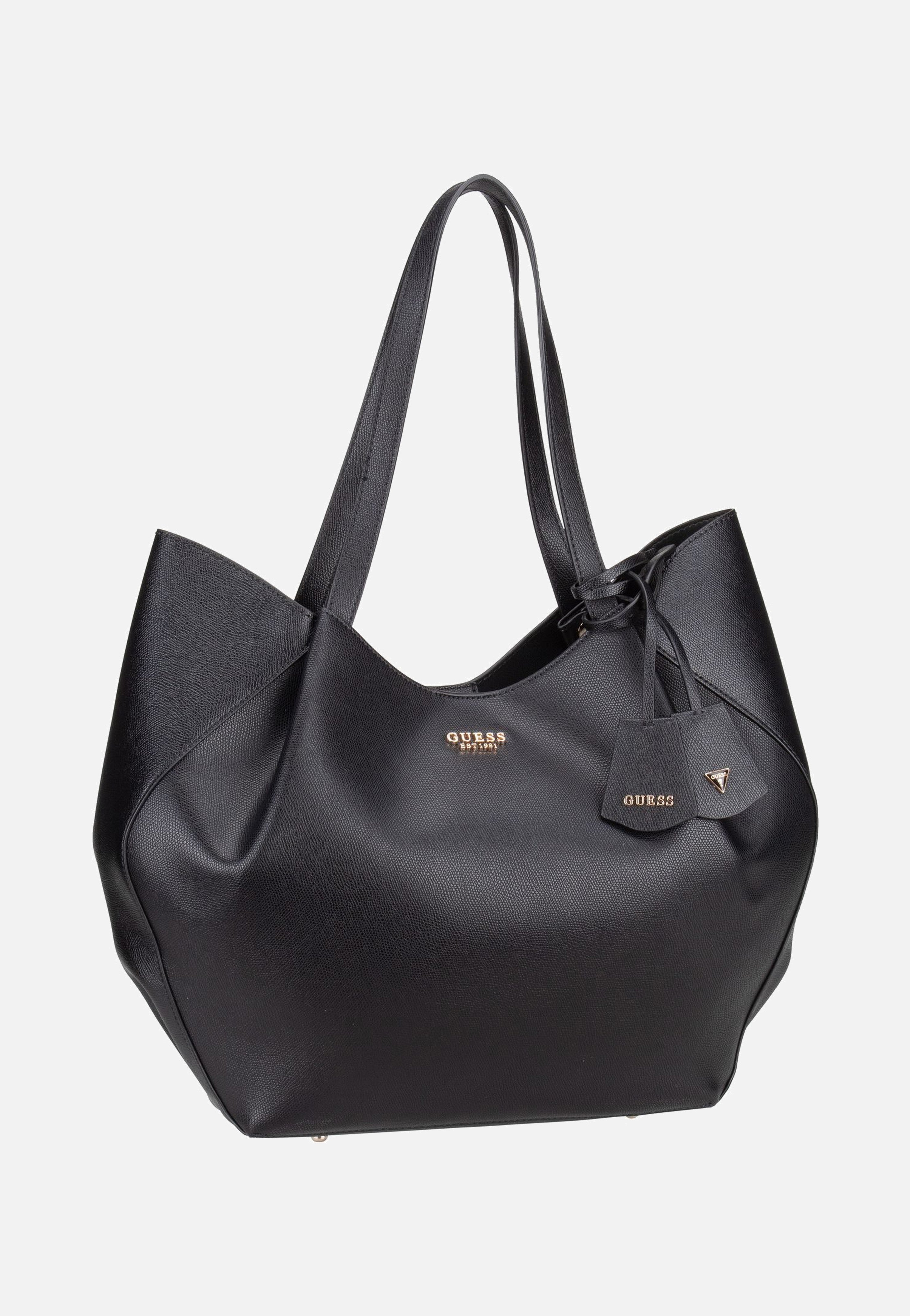 Guess Amorette 2 In 1 Tote 98240 Black Shopper