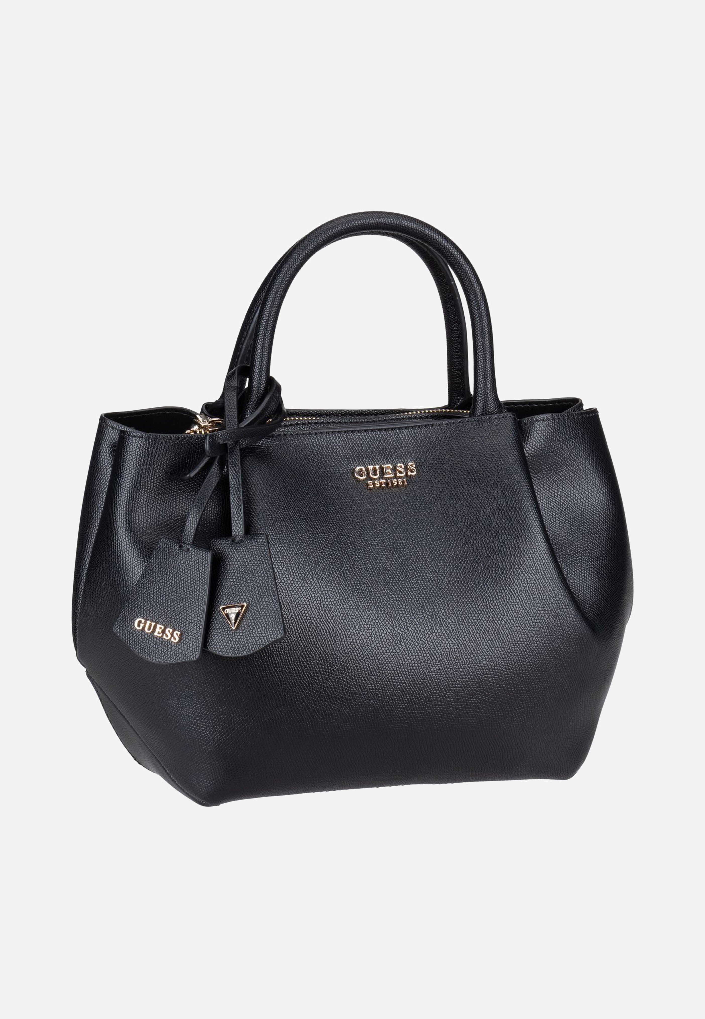 Guess - Amorette Girlfriend SAT 98060 Black - Handle Bag | Women-Image