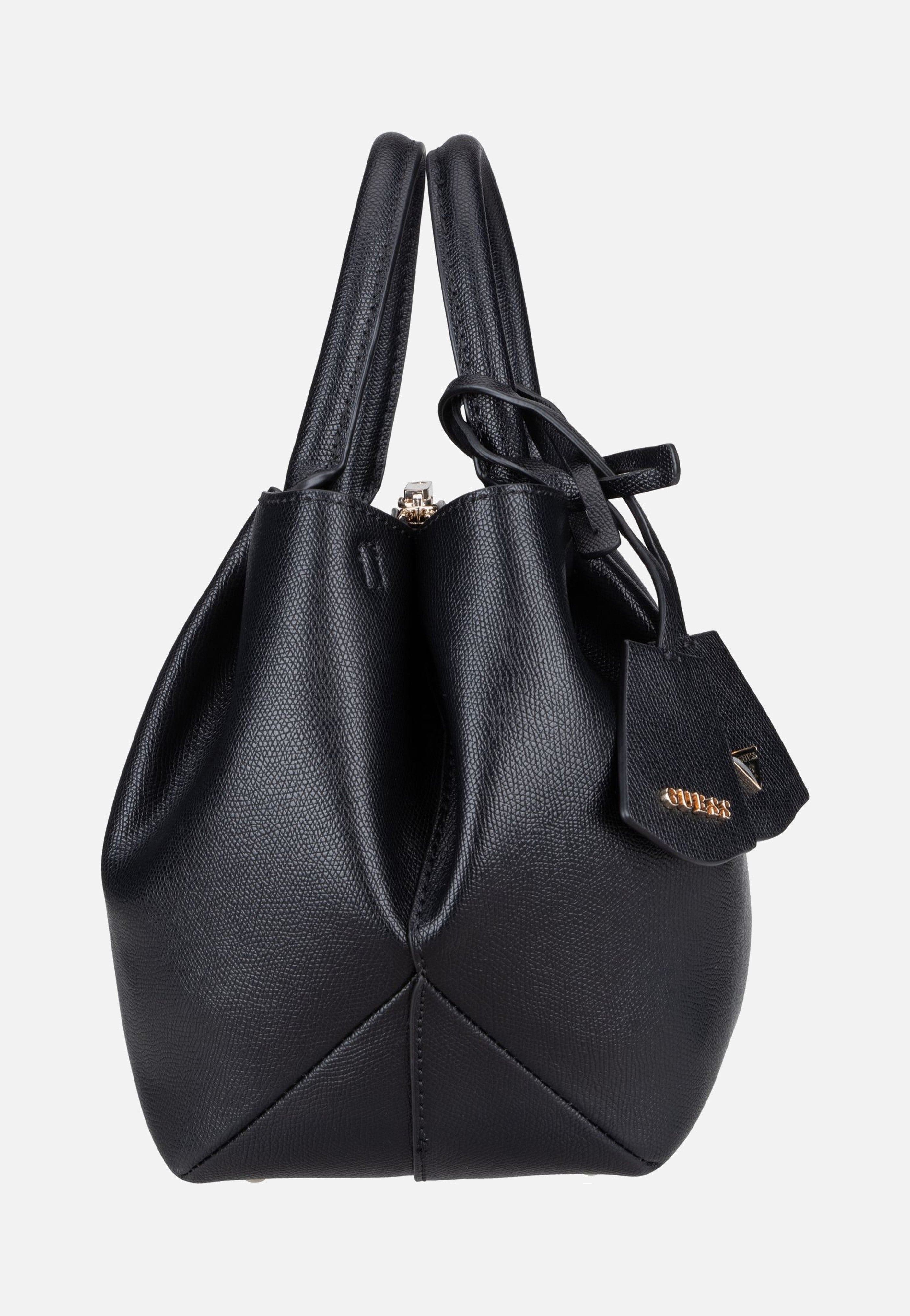 Guess - Amorette Girlfriend SAT 98060 Black - Handle Bag | Women-Image