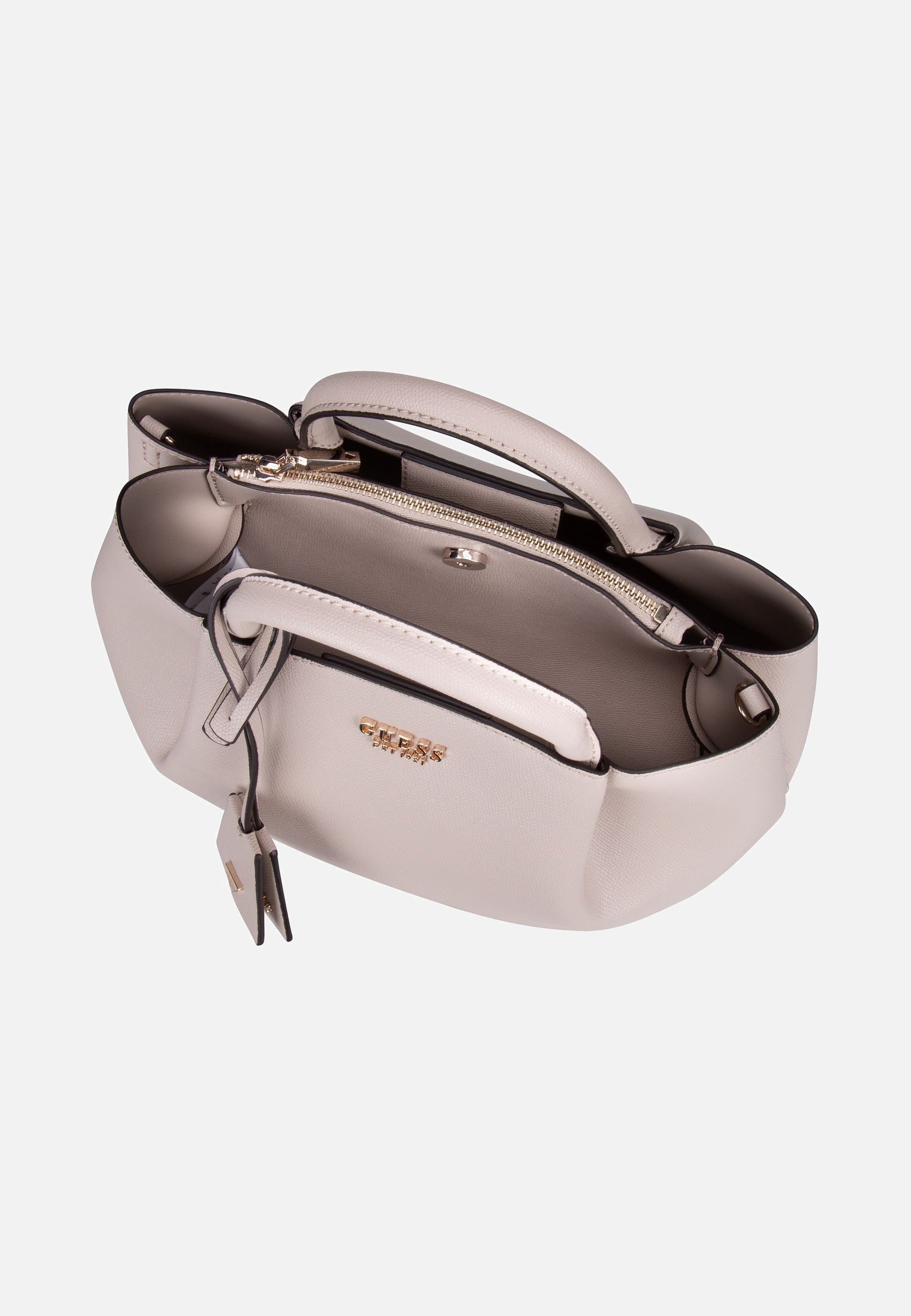 Guess - Amorette Girlfriend SAT 98060 Light Taupe - Handle Bag | Women-Image