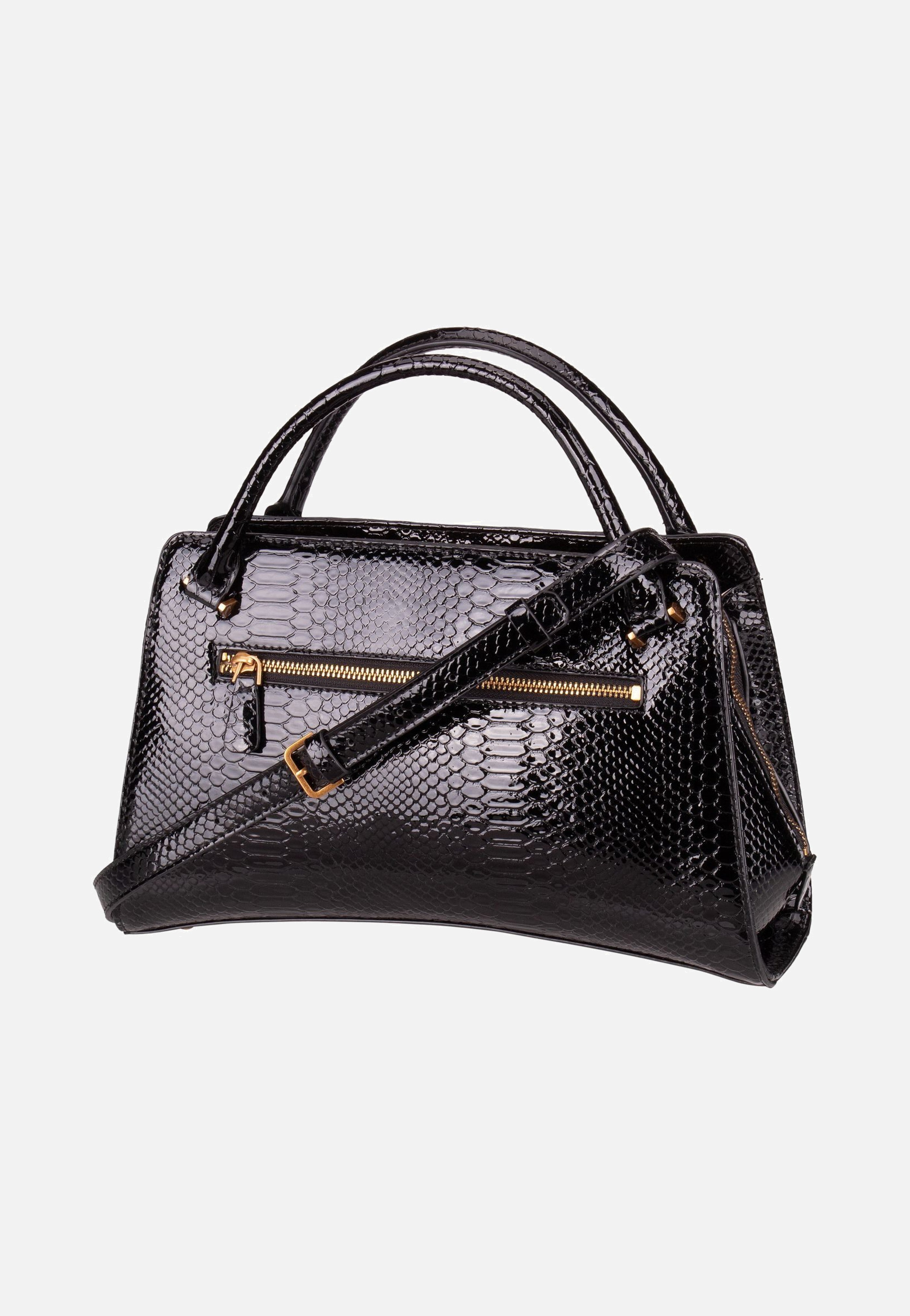 Guess - Annita Girlfriend SAT 99060 Black - Handle Bag | Women-Image