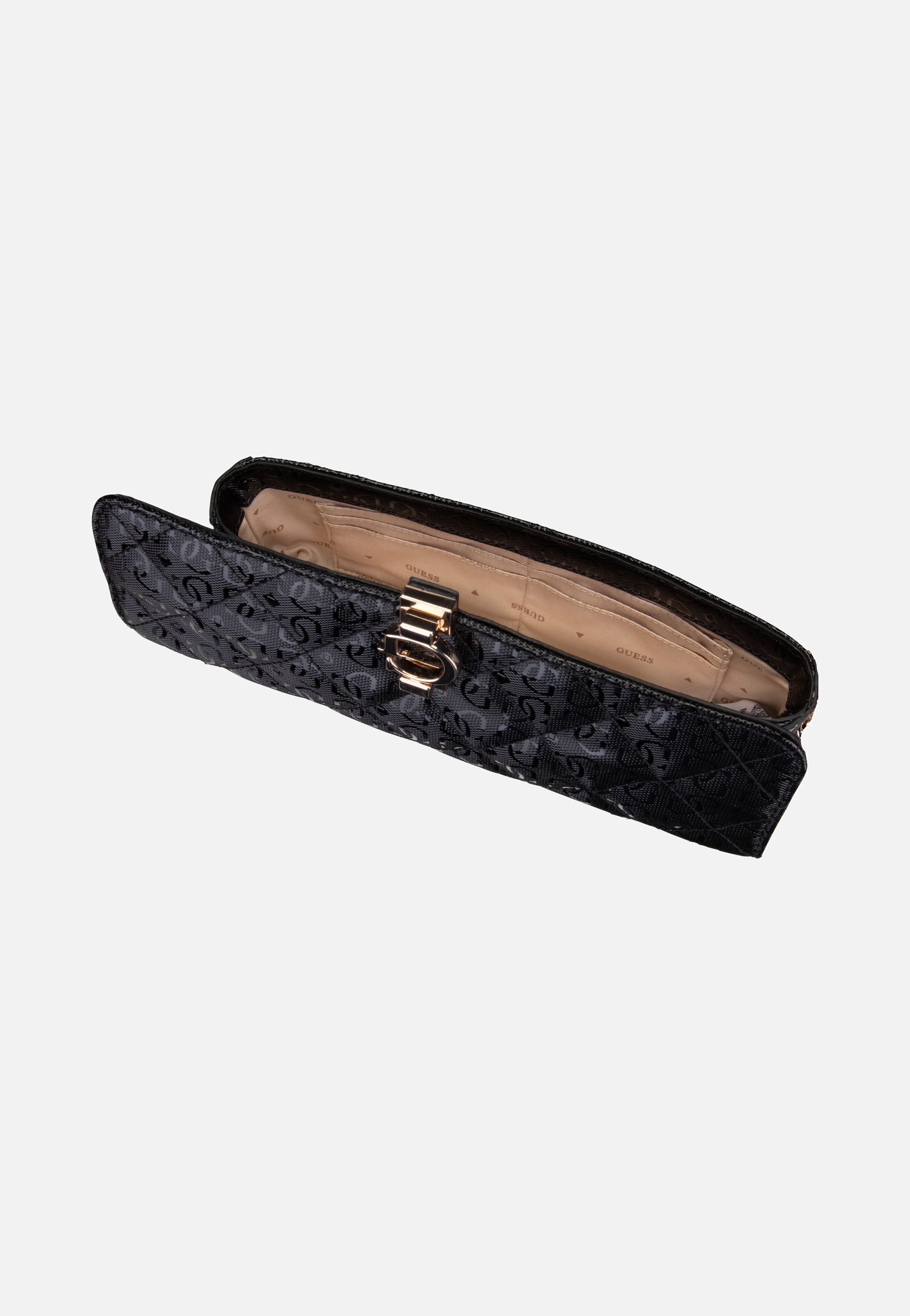 Guess - Bessey Convertible Flap 22210 Black - Evening Bag | Women-Image