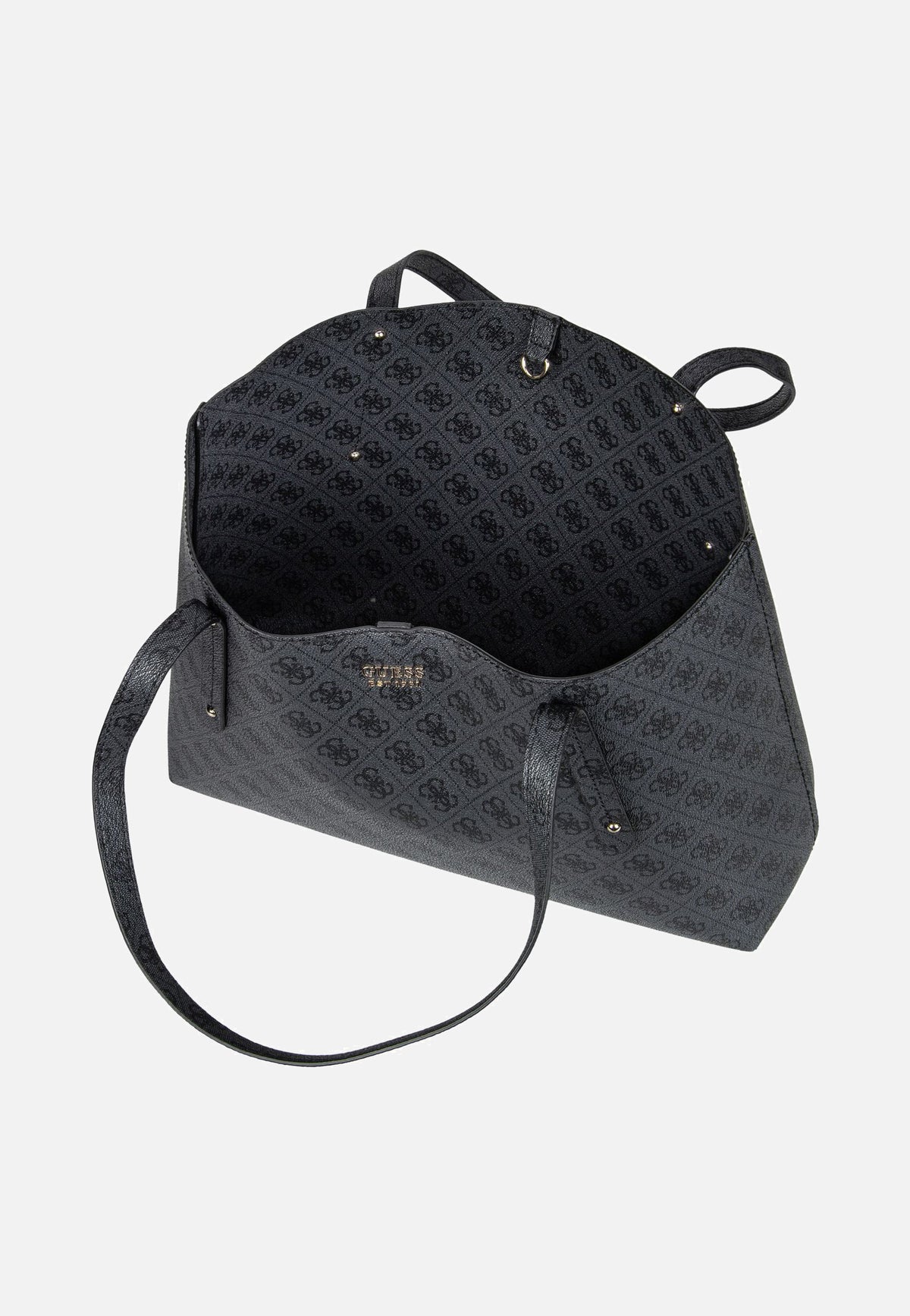 Guess Brenton Logo 48230 Coal Shopper