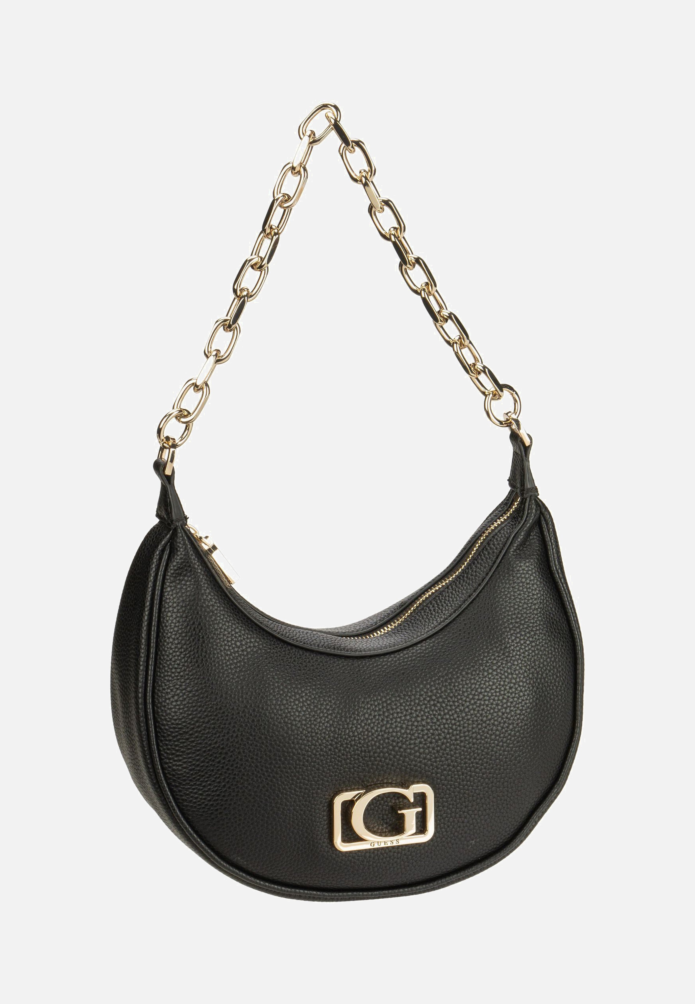 Guess Circe Hobo Shoulder 42010 Black Shoulder Bag