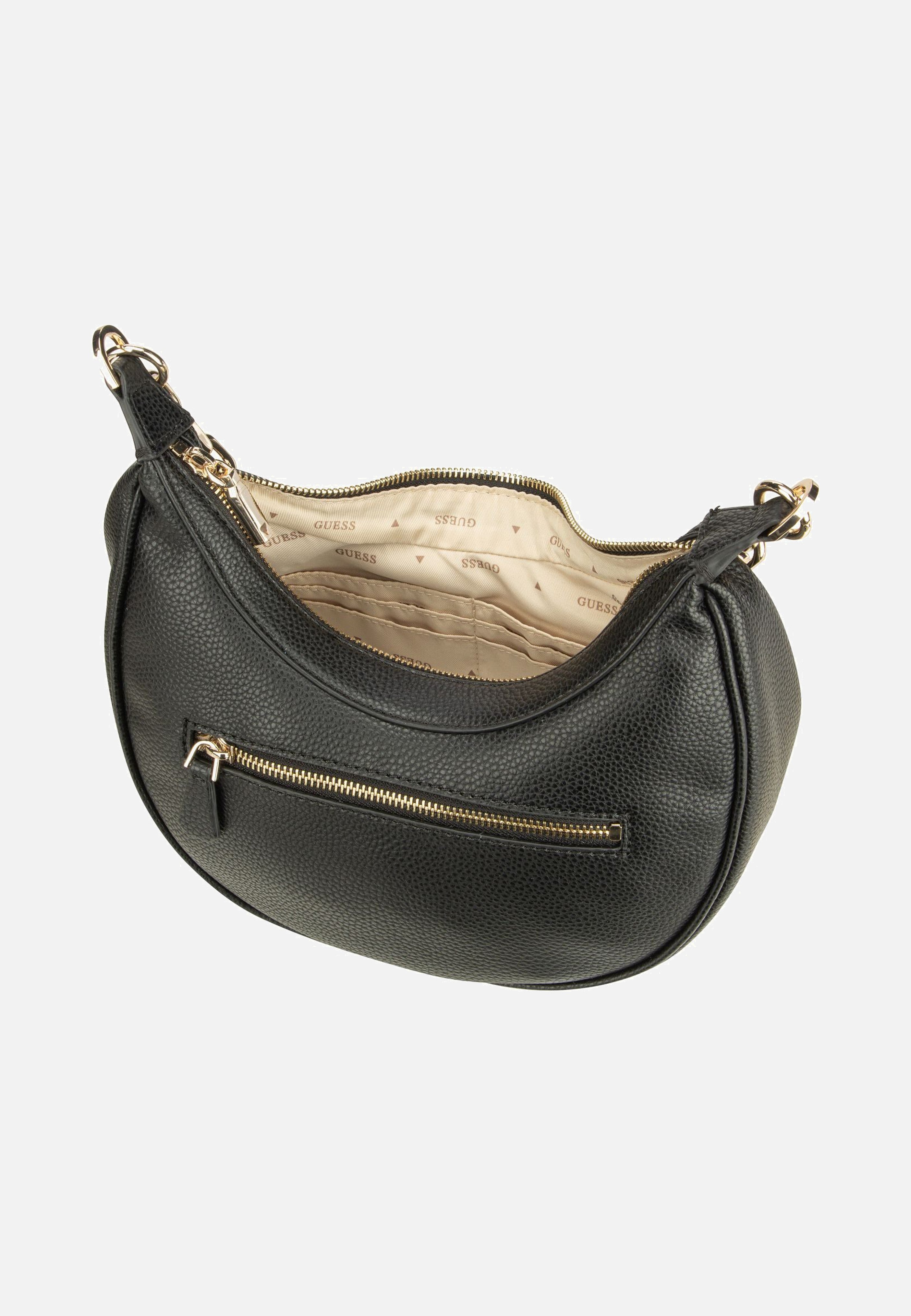 Guess Circe Hobo Shoulder 42010 Black Shoulder Bag