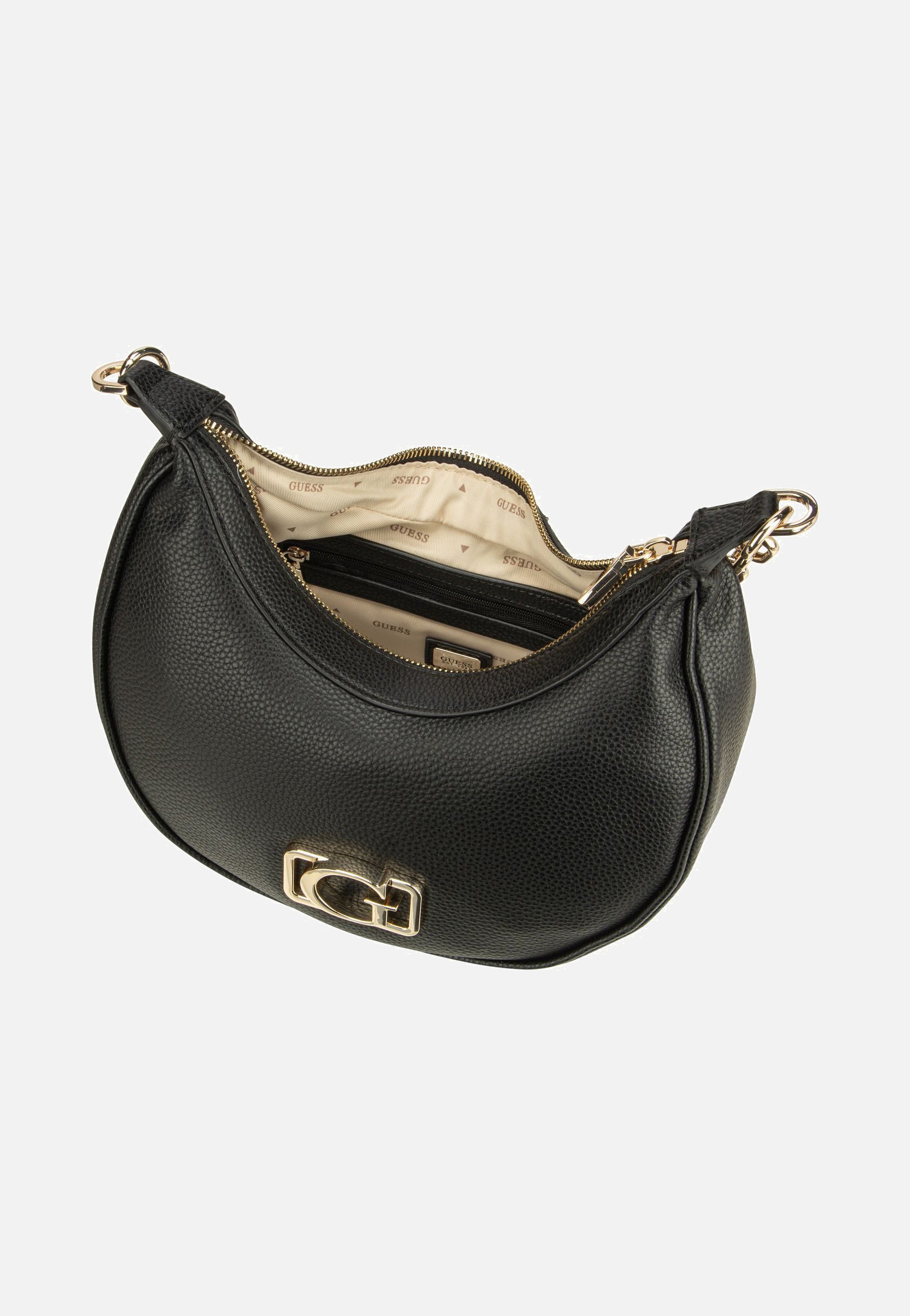 Guess Circe Hobo Shoulder 42010 Black Shoulder Bag