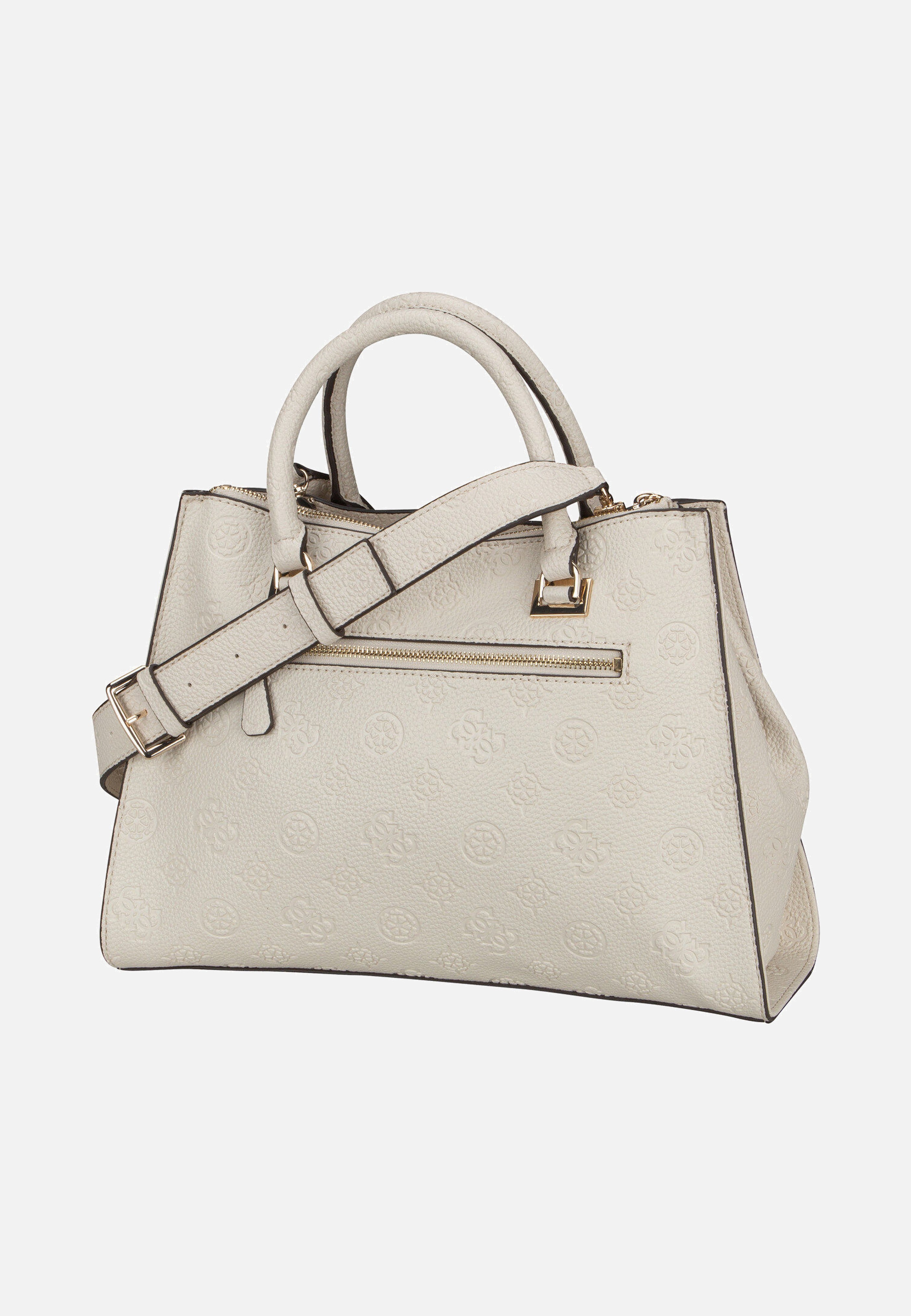 Guess - Cresidia 2 Society SAT 88070 Bone - Handle Bag | Women-Image