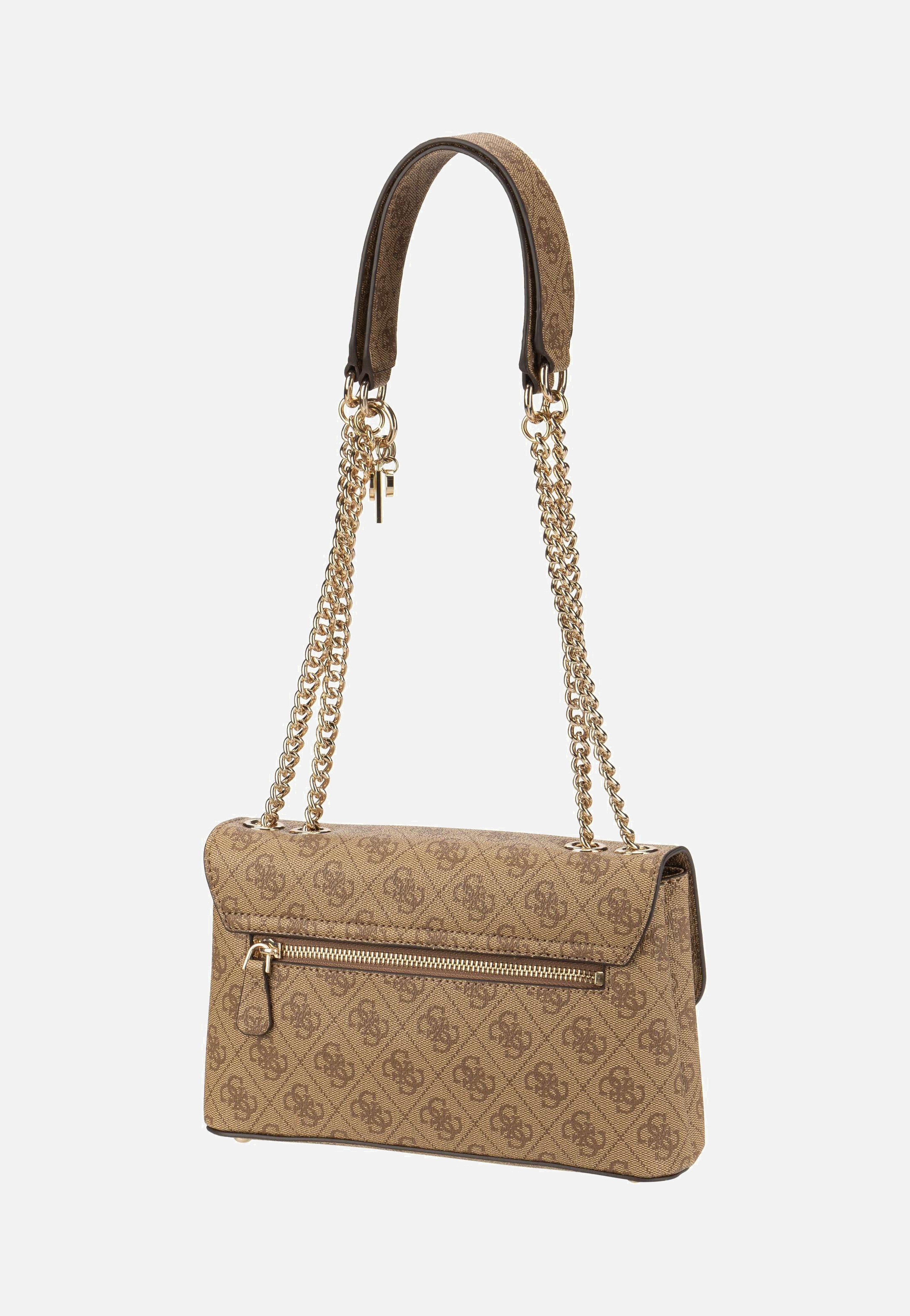 Guess - Eco Erica Conv Flap Logo 51020 Latte - Shoulder Bag | Women-Image