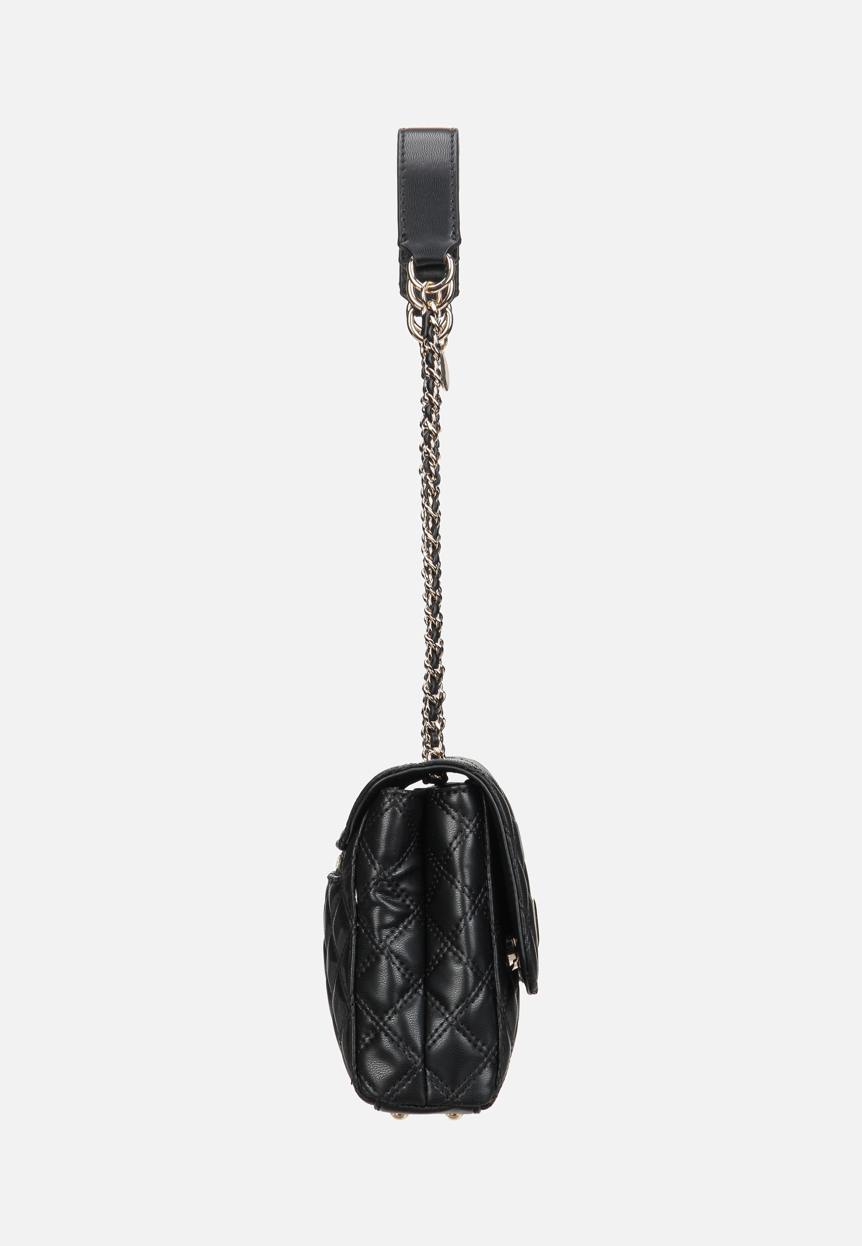 Guess Giully II 2 Comp Conv Flap 73200 Black Evening Bag