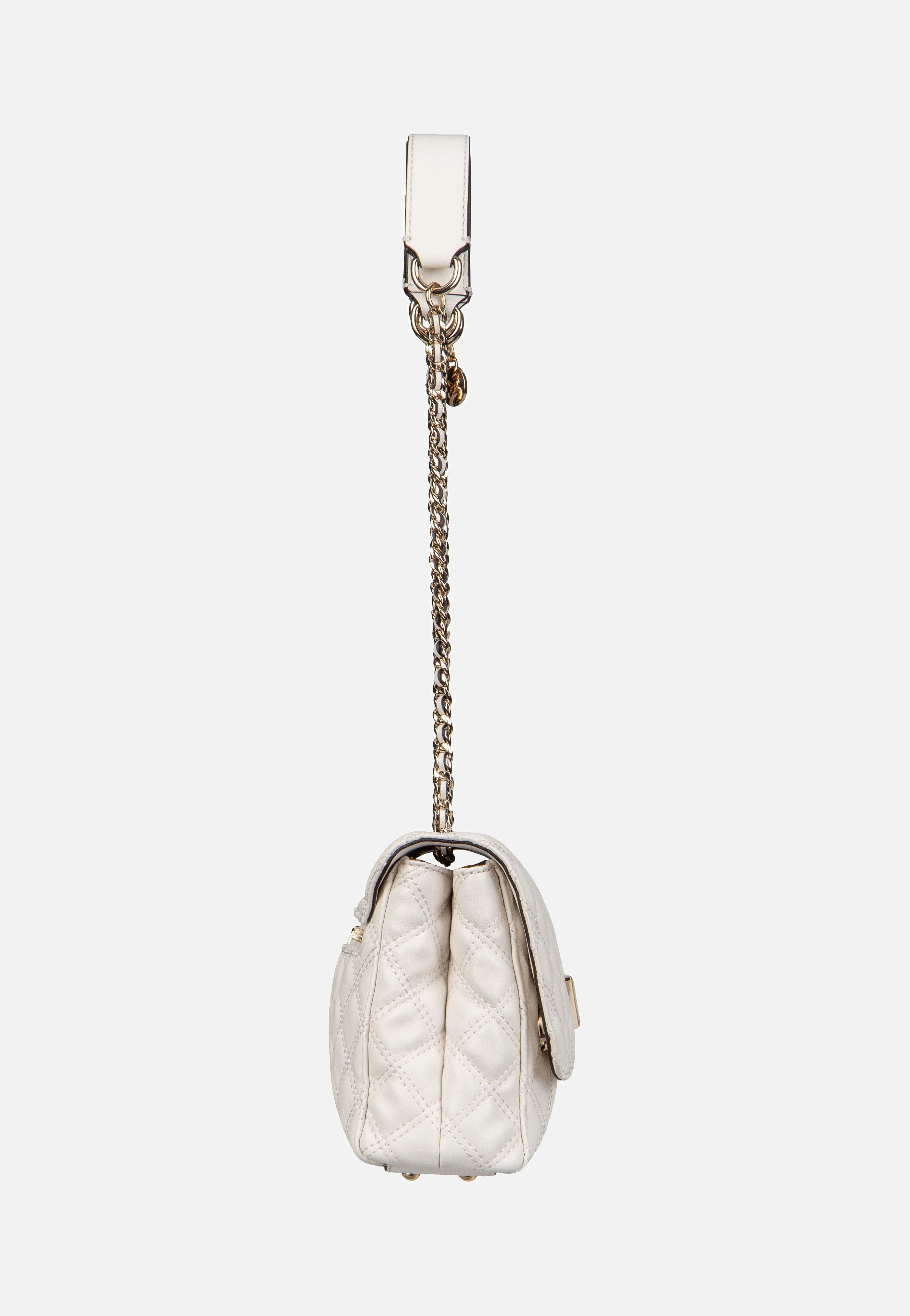 Guess - Giully II 2 Comp Conv Flap 73200 Off White - Evening Bag | Women-Image