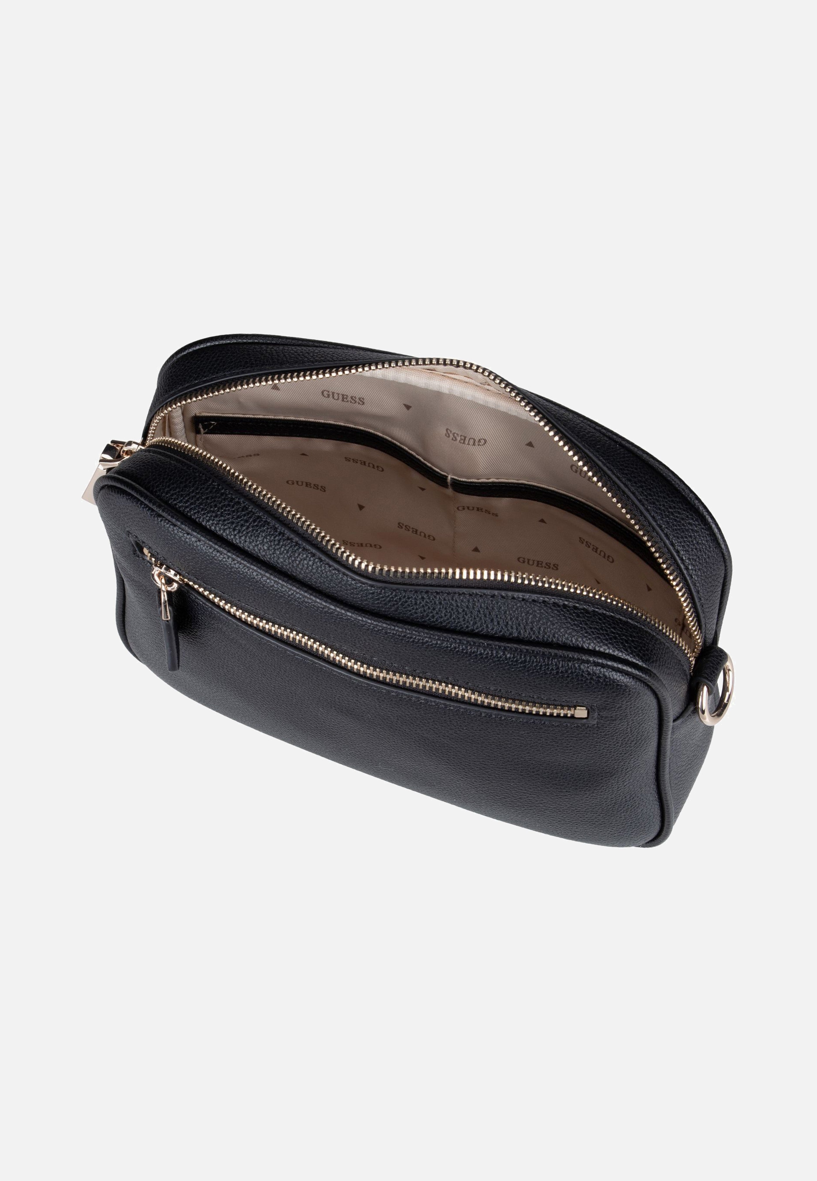 Guess Meridian 2 Camera Bag 74140 Black Crossbody Bag