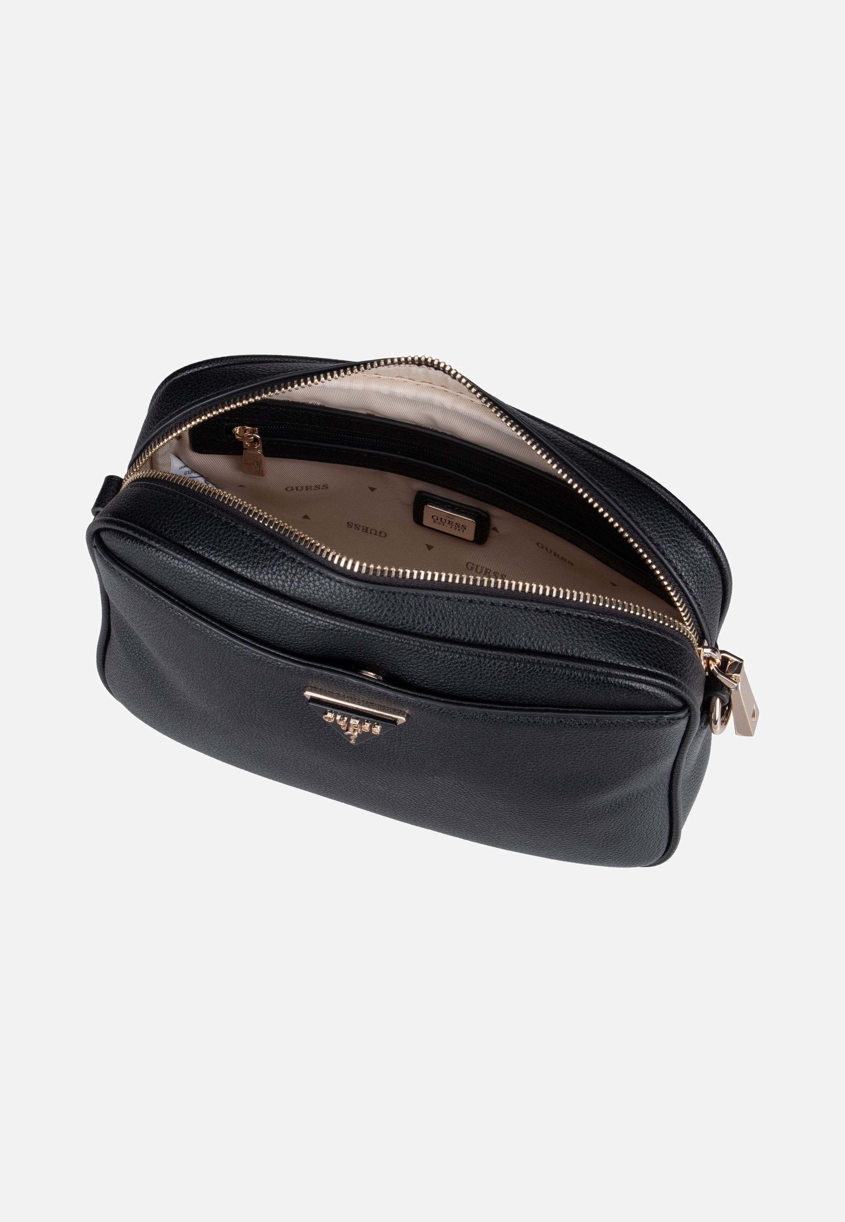 Guess Meridian 2 Camera Bag 74140 Black Crossbody Bag