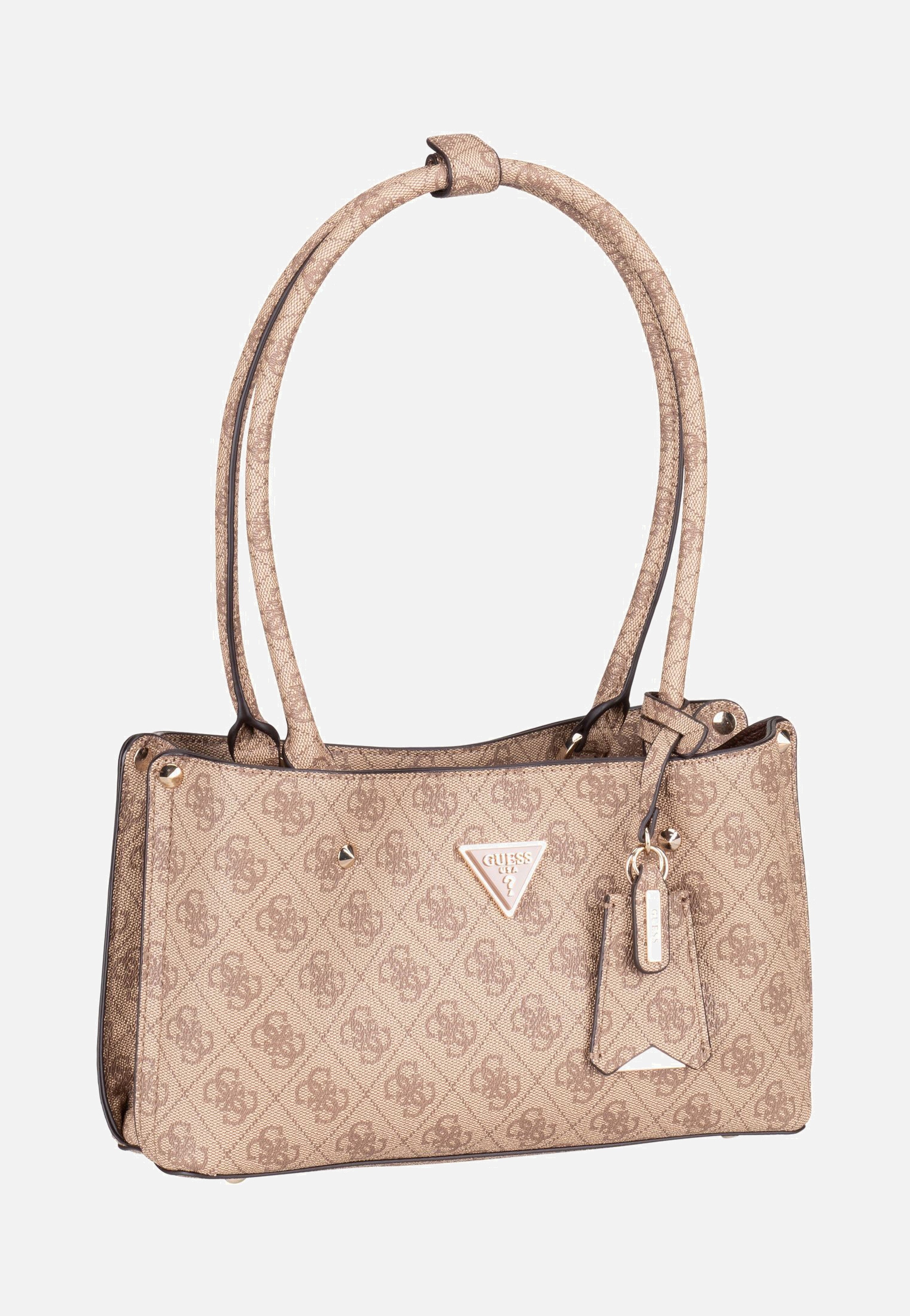 Guess - Meridian 2 Shoulder SAT 74090 Latte Logo - Shoulder Bag | Women-Image