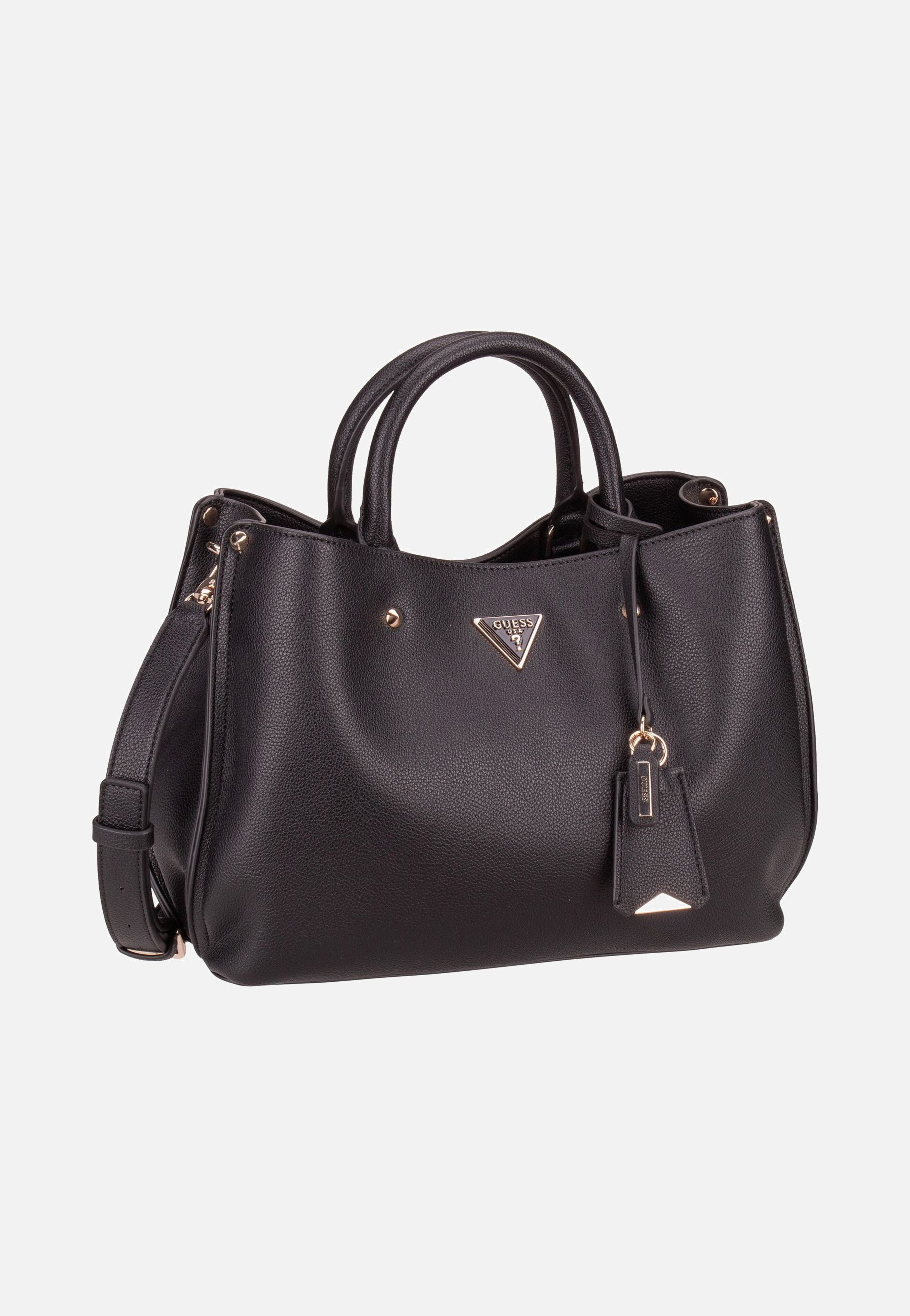 Guess - Meridian II Girlfriend SAT 74060 Black - Tote Bag | Women-Image