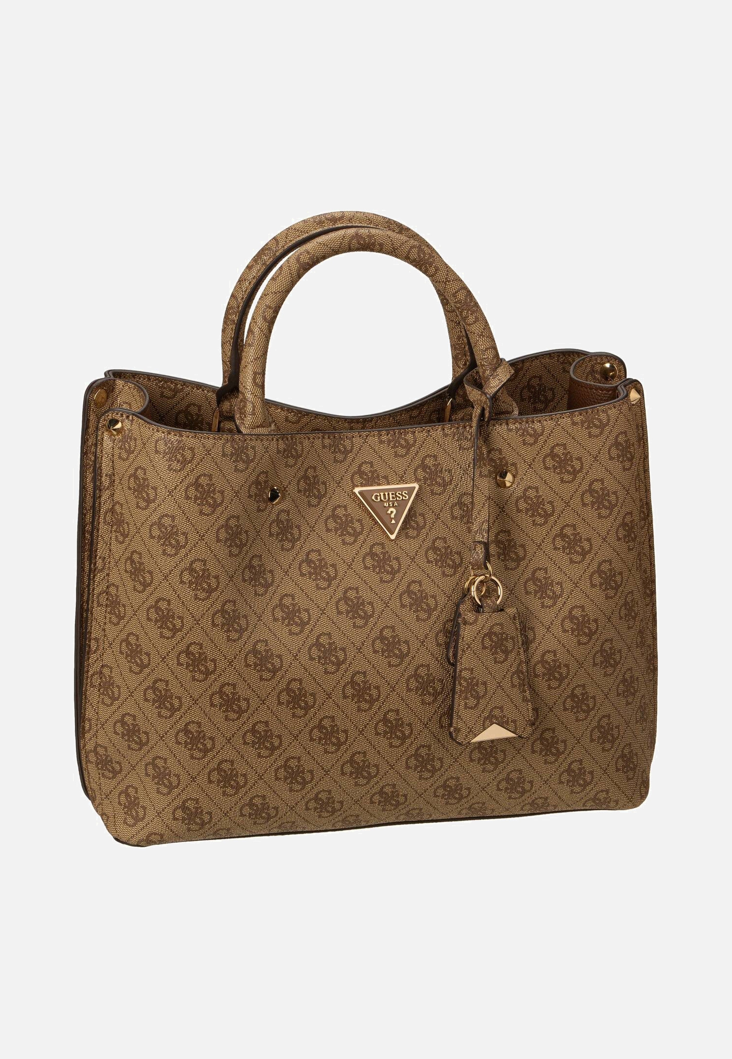 Guess - Meridian II Girlfriend SAT 74060 Logo Latte - Satchel | Women-Image