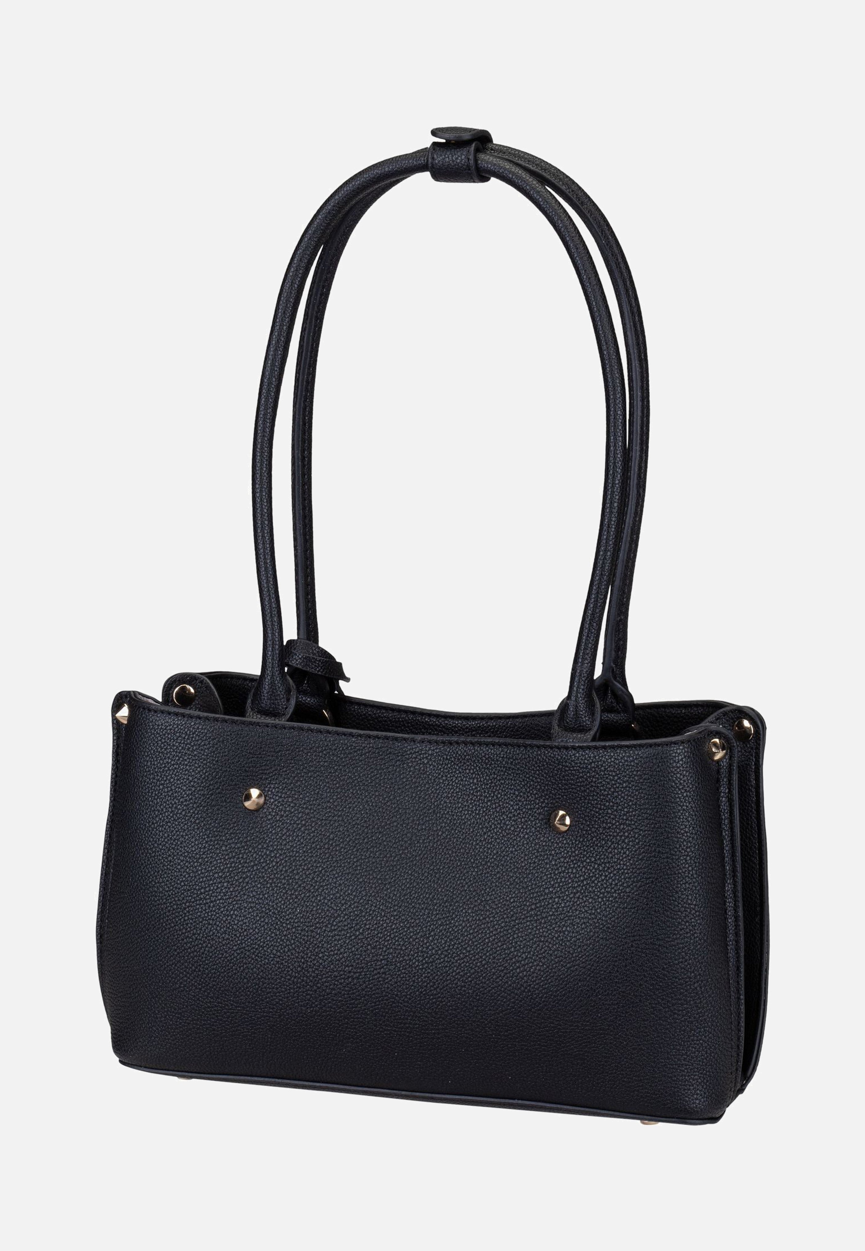 Guess - Meridian II Shoulder SAT 74090 Black - Shoulder Bag | Women-Image