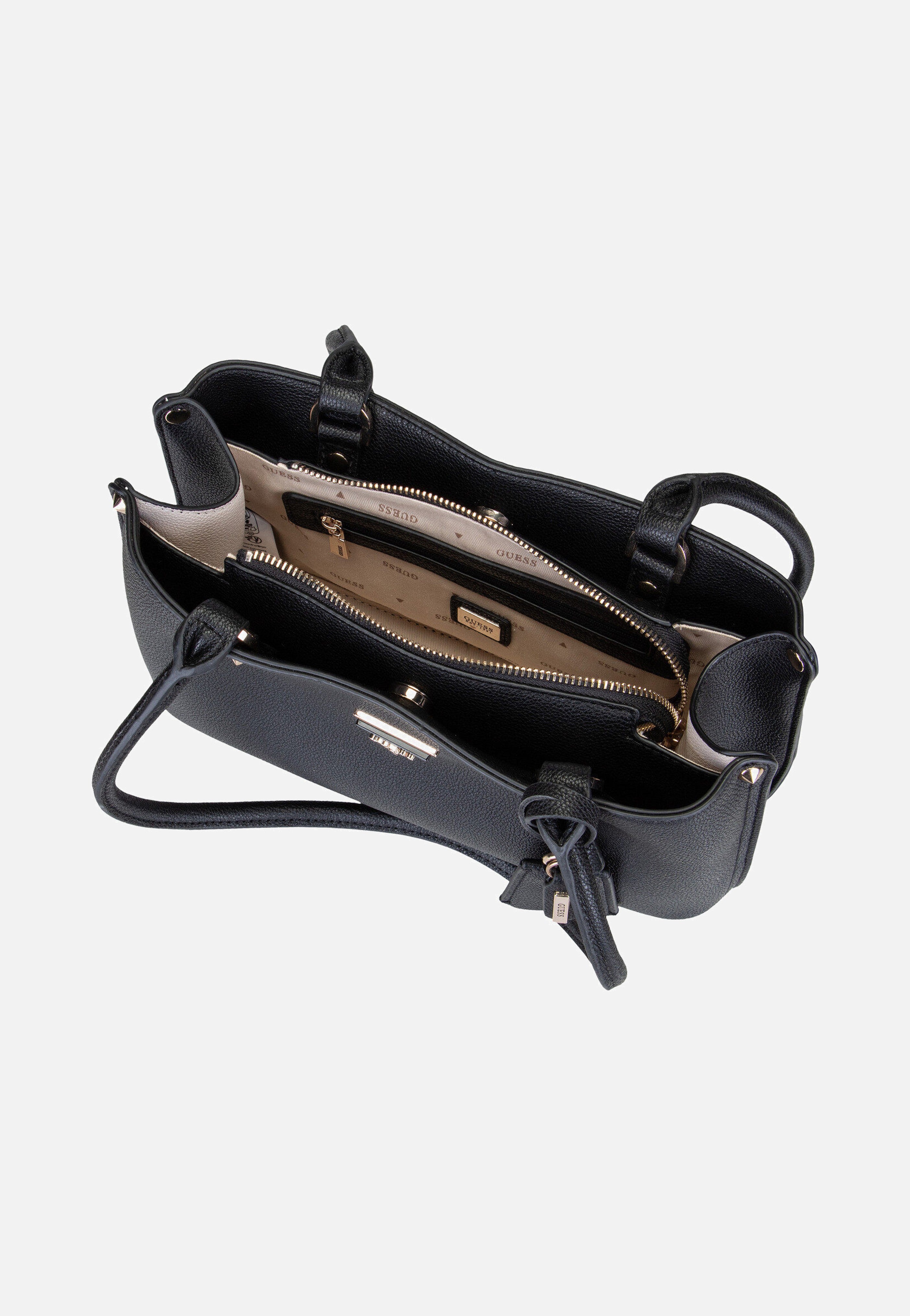 Guess - Meridian II Shoulder SAT 74090 Black - Shoulder Bag | Women-Image