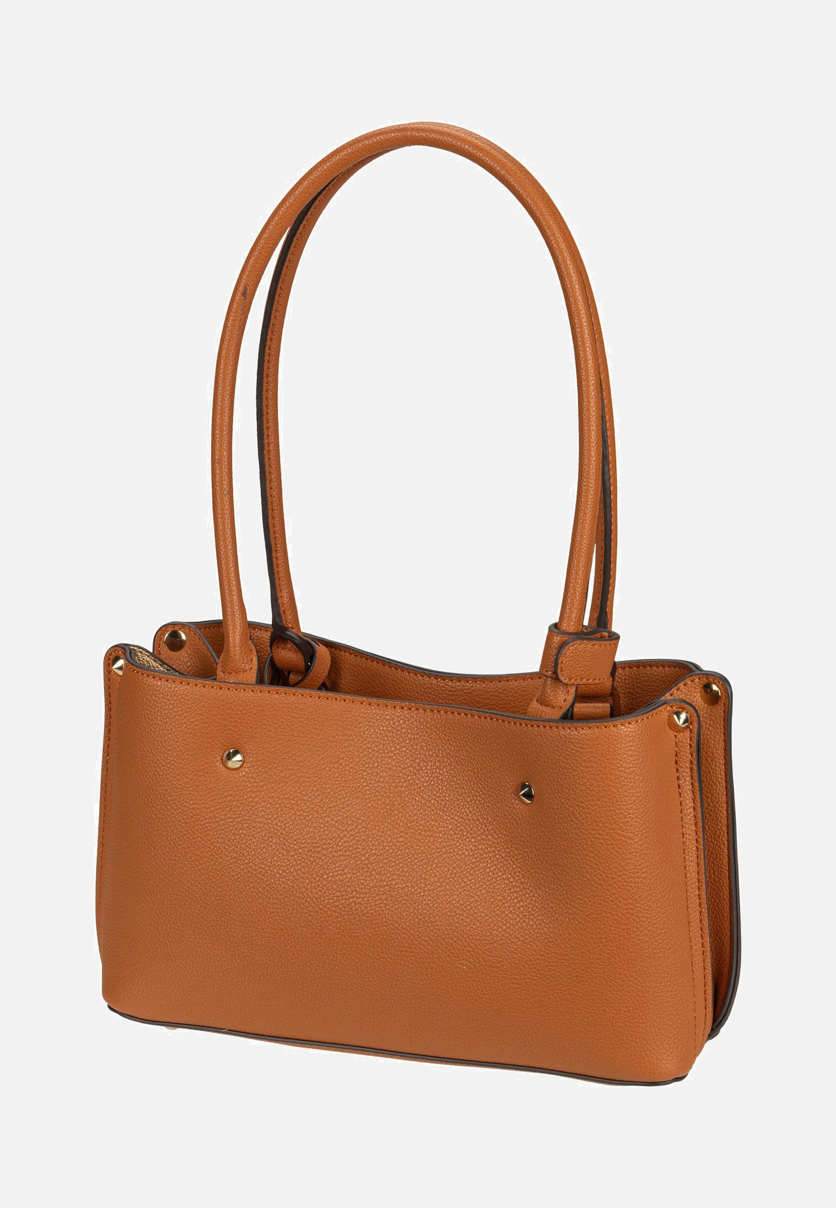 Guess - Meridian II Shoulder SAT 74090 Cognac - Shoulder Bag | Women-Image