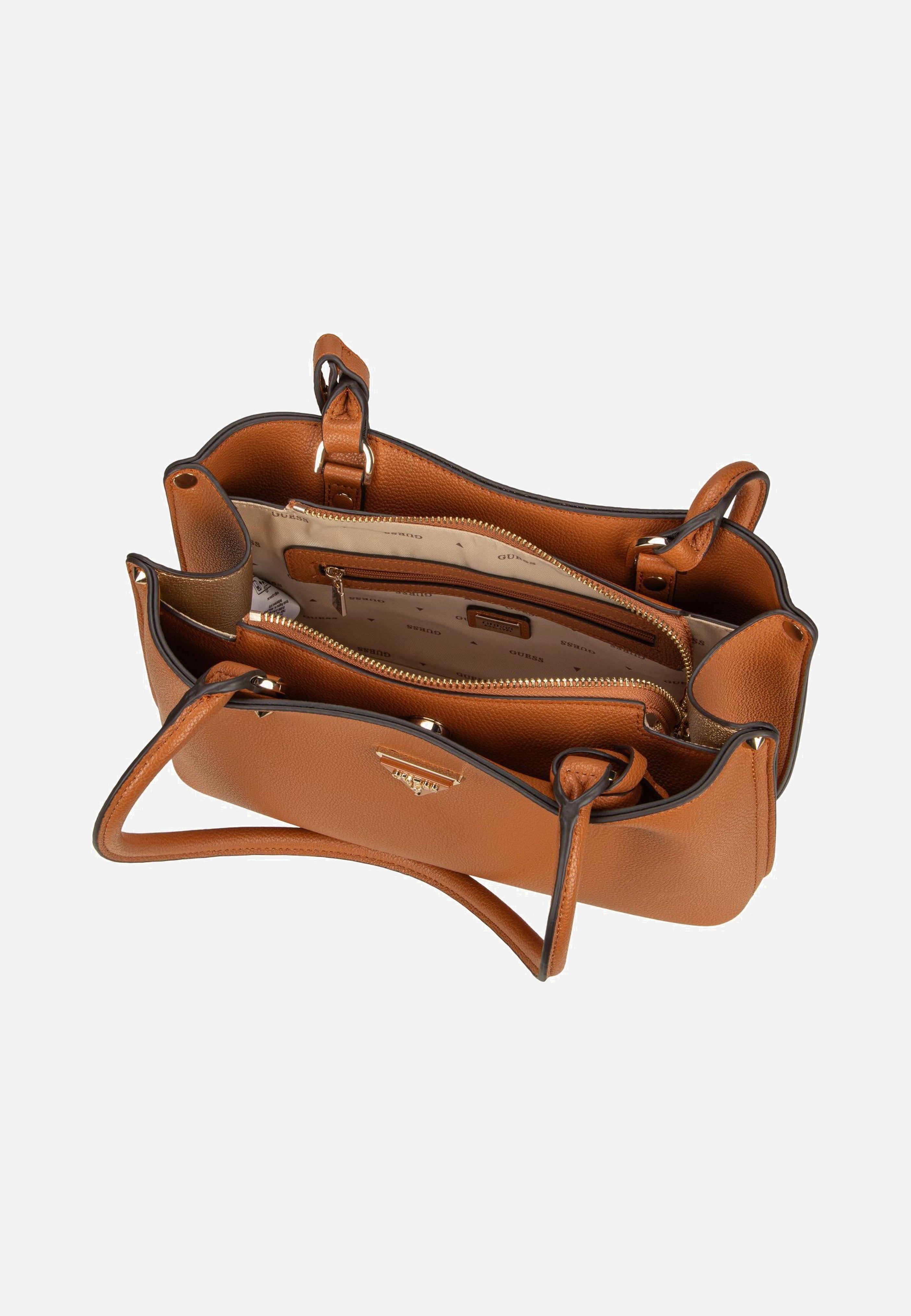 Guess - Meridian II Shoulder SAT 74090 Cognac - Shoulder Bag | Women-Image