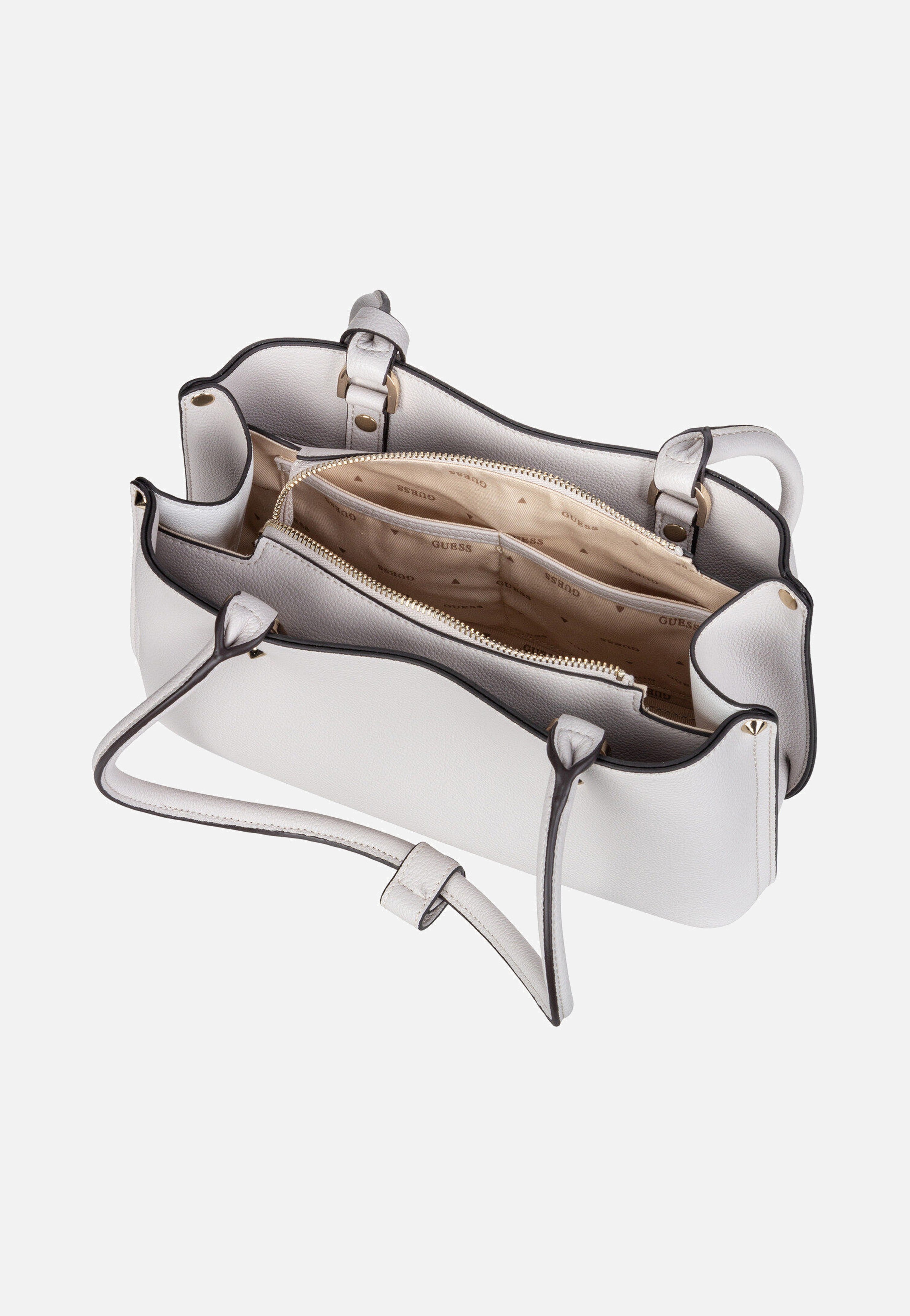 Guess - Meridian II Shoulder SAT 74090 Ivory - Shoulder Bag | Women-Image