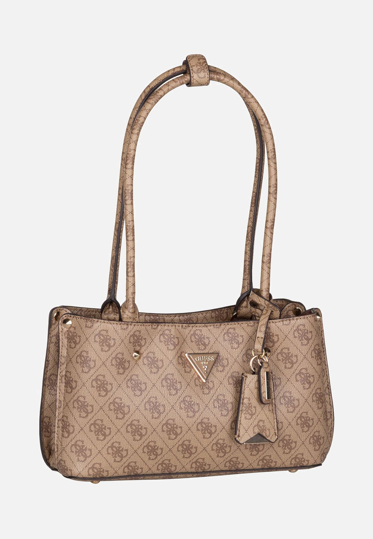 Guess Meridian Logo 78090 Latte Shoulder Bag