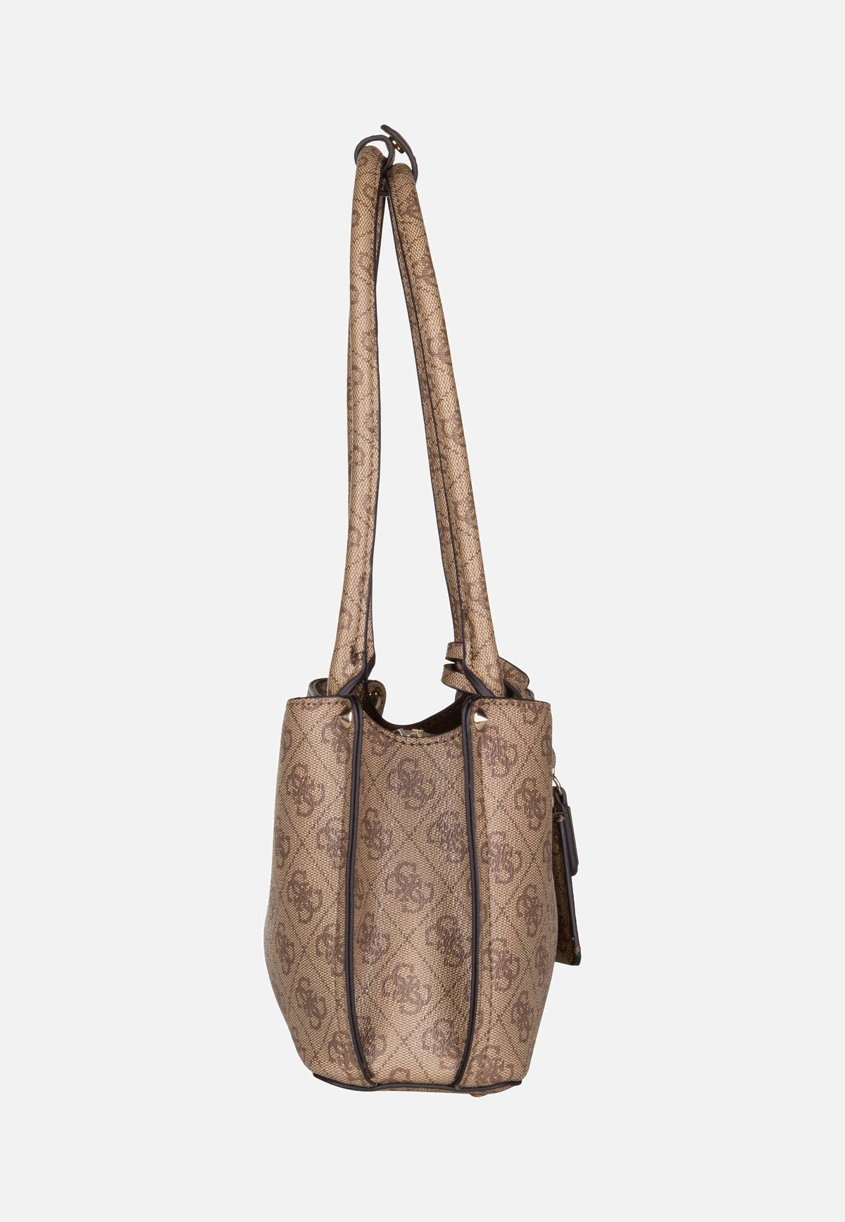 Guess Meridian Logo 78090 Latte Shoulder Bag