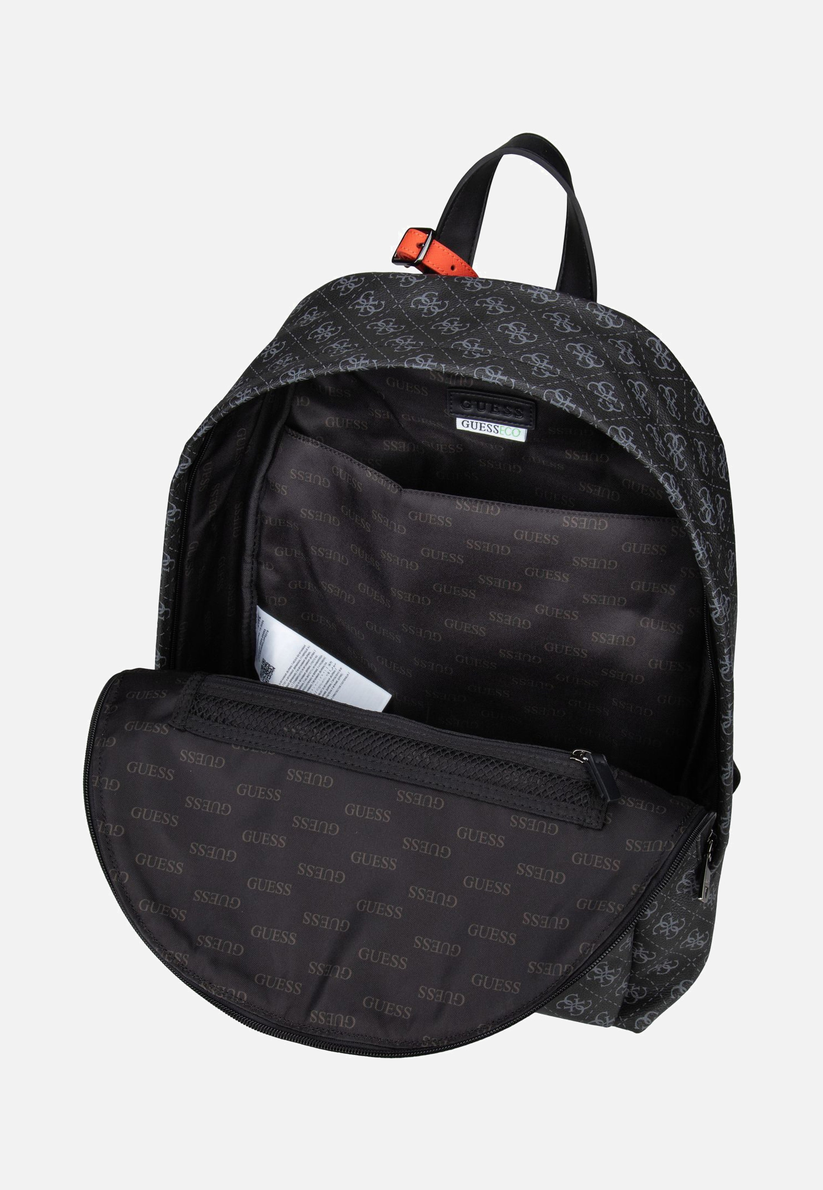 Guess - Milano 4G Compact BP P5219 Dark Black - Backpack | Neutral-Image