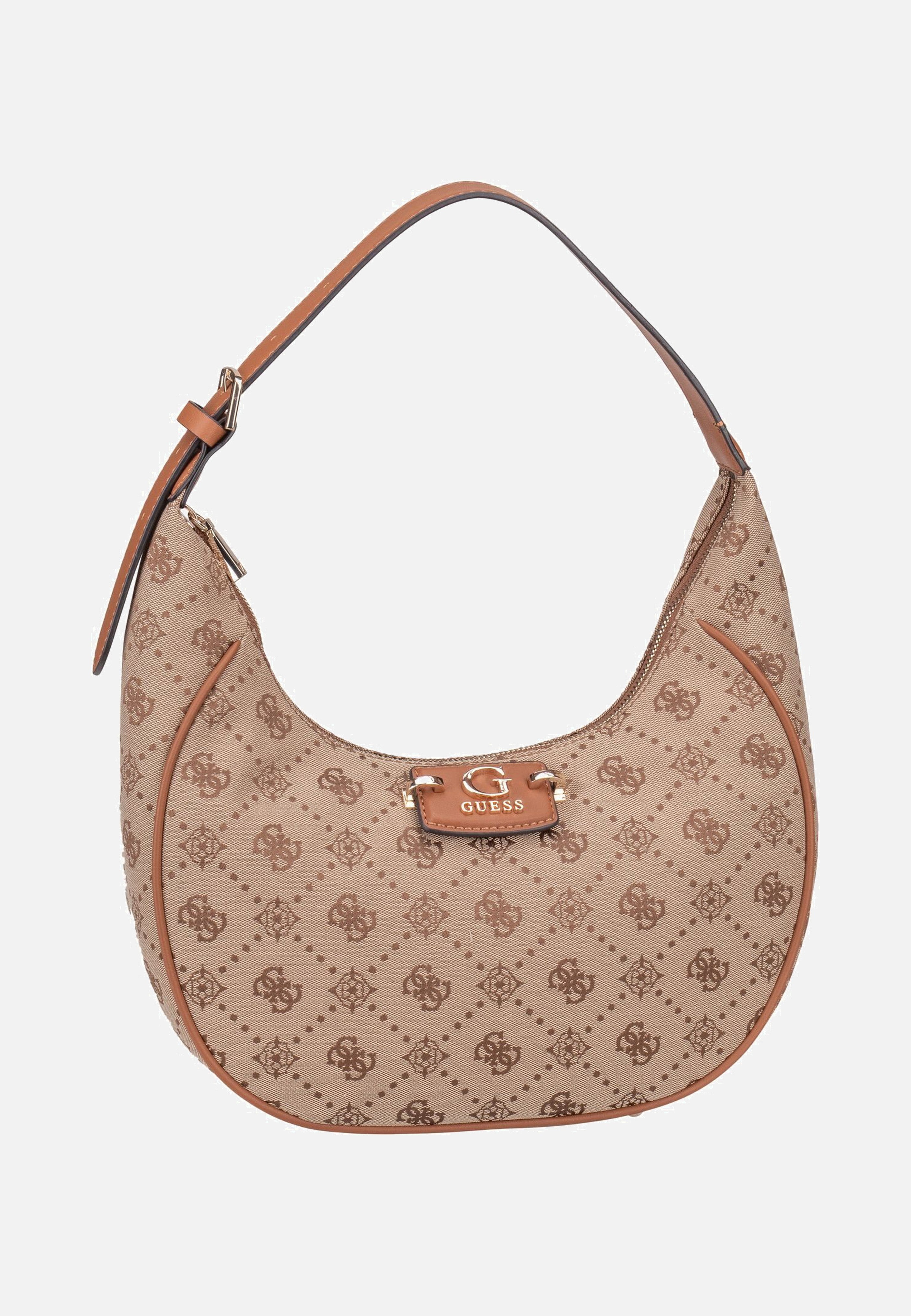 Guess - Neda HOB SHB 54020 Logo Latte - Shoulder Bag | Women-Image