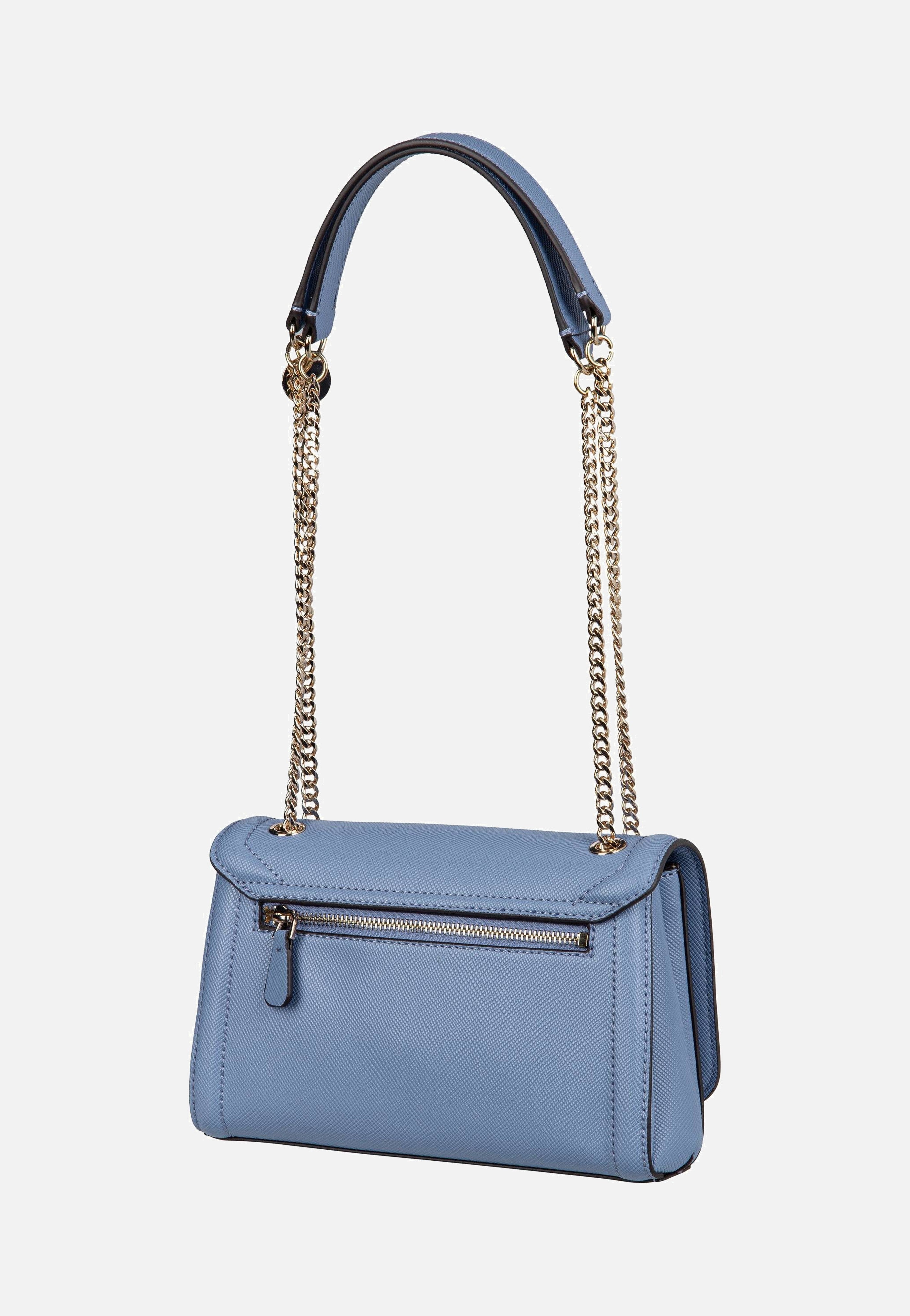 Guess - Noelle Convertible Flap Stormy Blue - Shoulder Bag | Women-Image