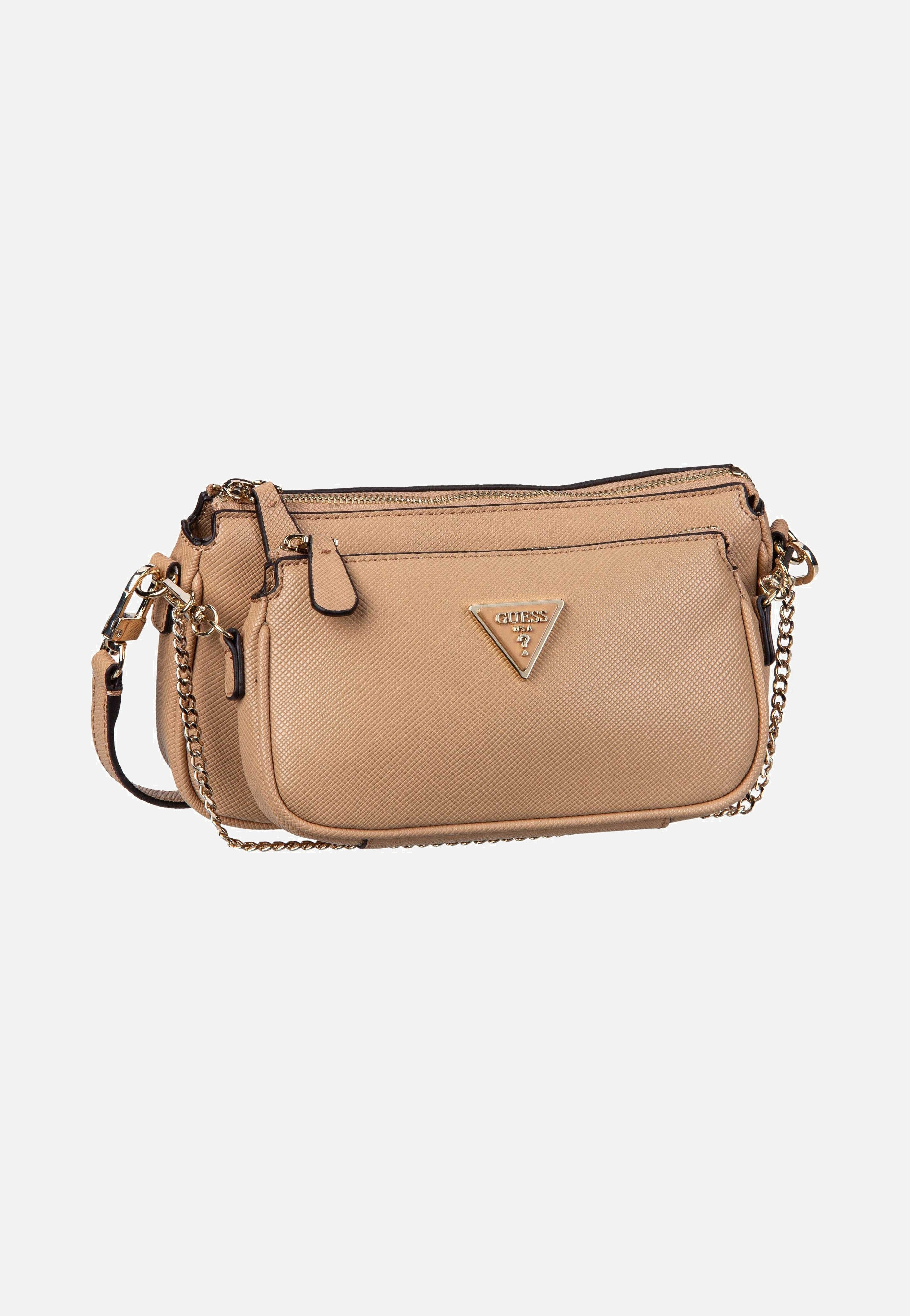 Guess - Noelle Double Pouch ZG Beige - Shoulder Bag | Women-Image