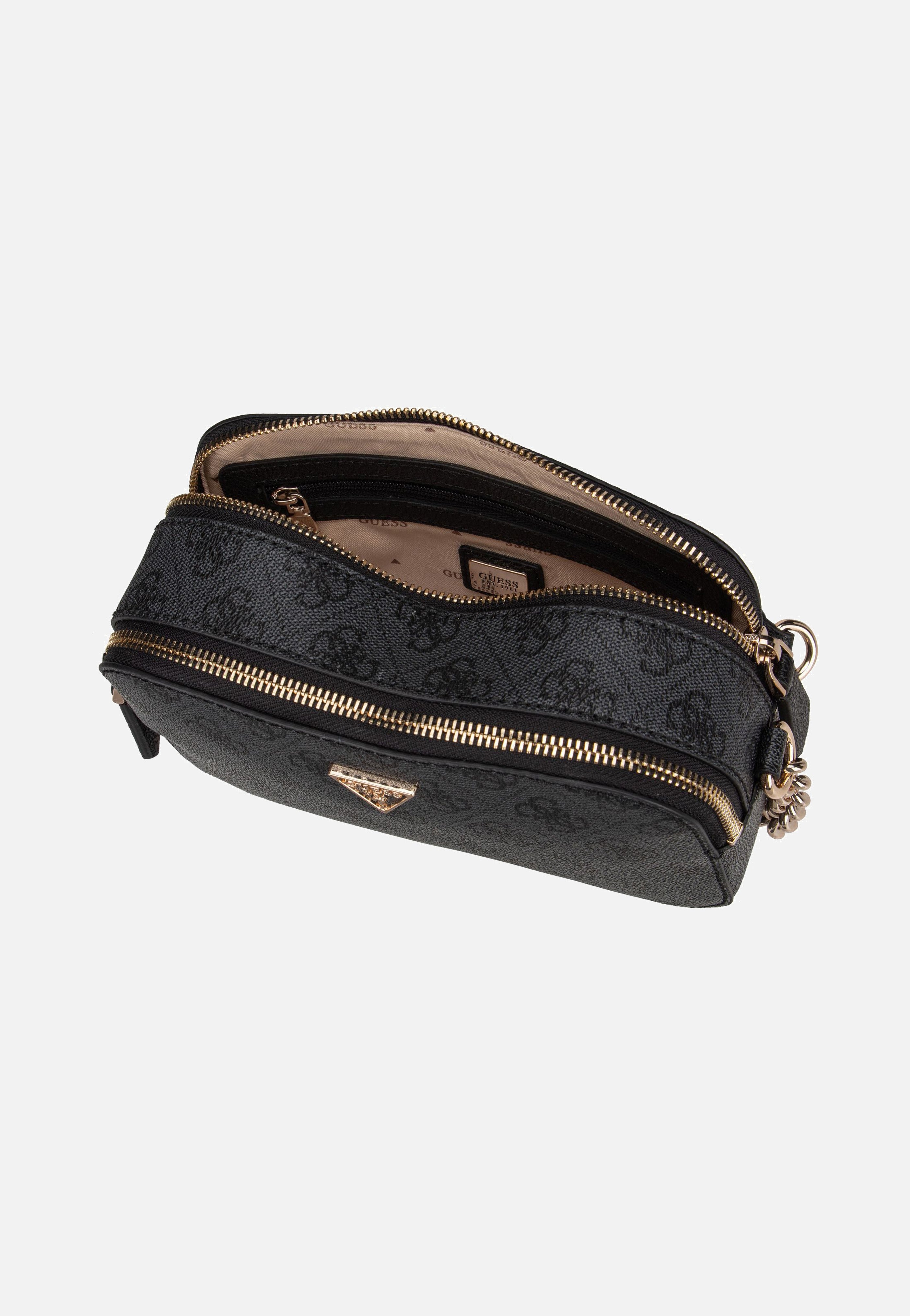 Guess Noelle II CB Camera Logo 72140 Coal Crossbody Bag