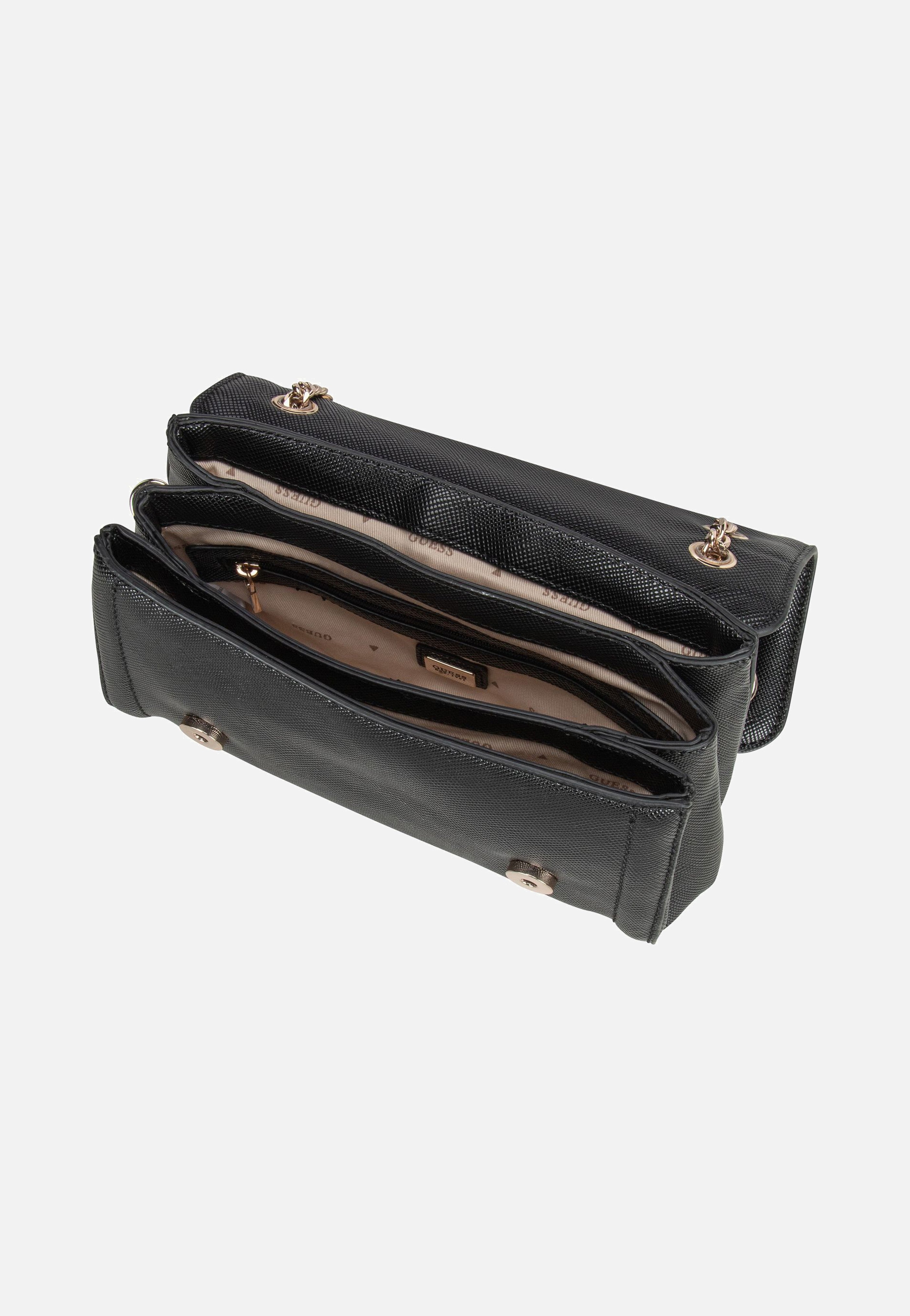 Guess - Noelle II Conv XBody Flap 72210 Black - Shoulder Bag | Women-Image