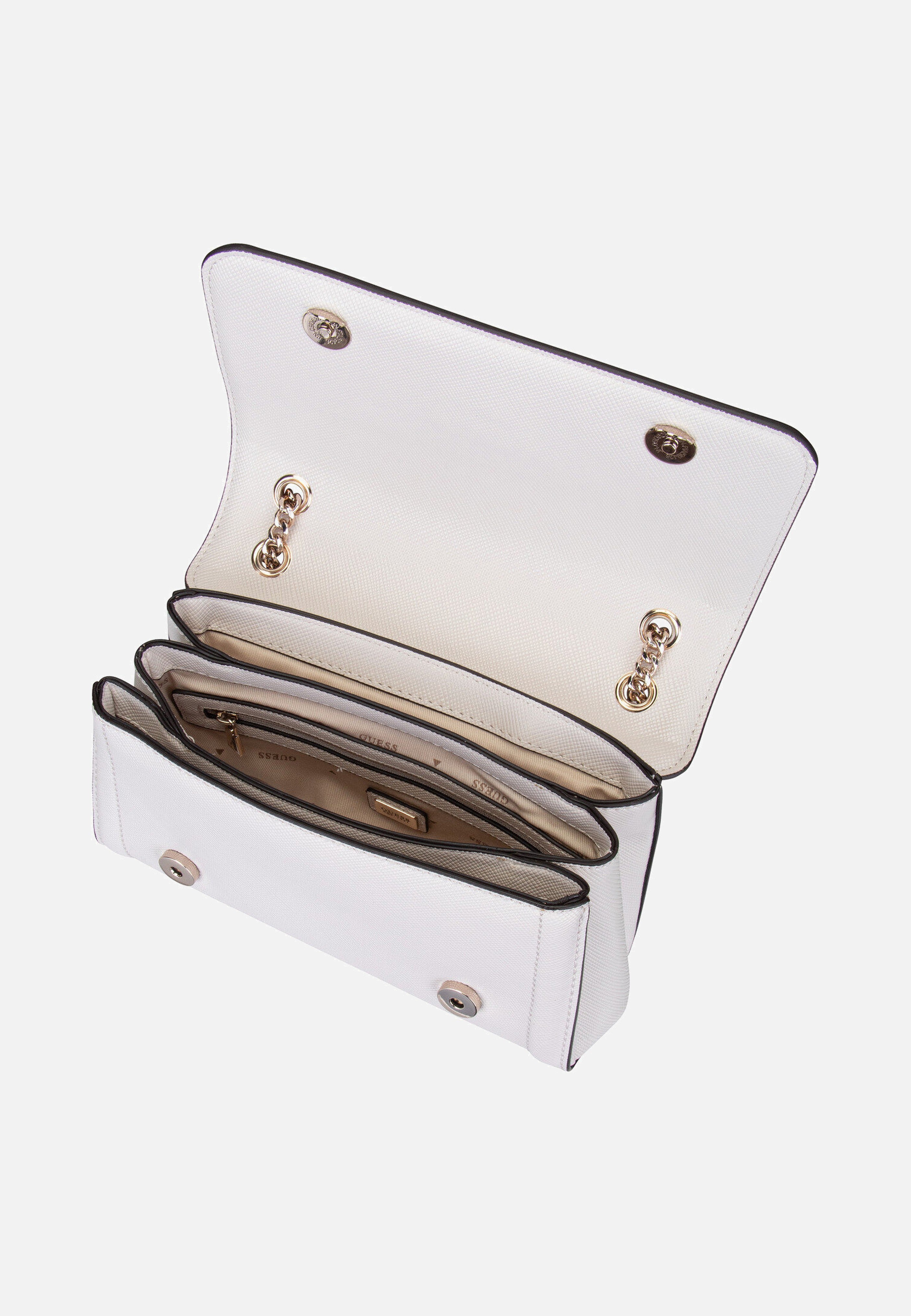 Guess - Noelle II Conv XBody Flap 72210 Bone - Shoulder Bag | Women-Image