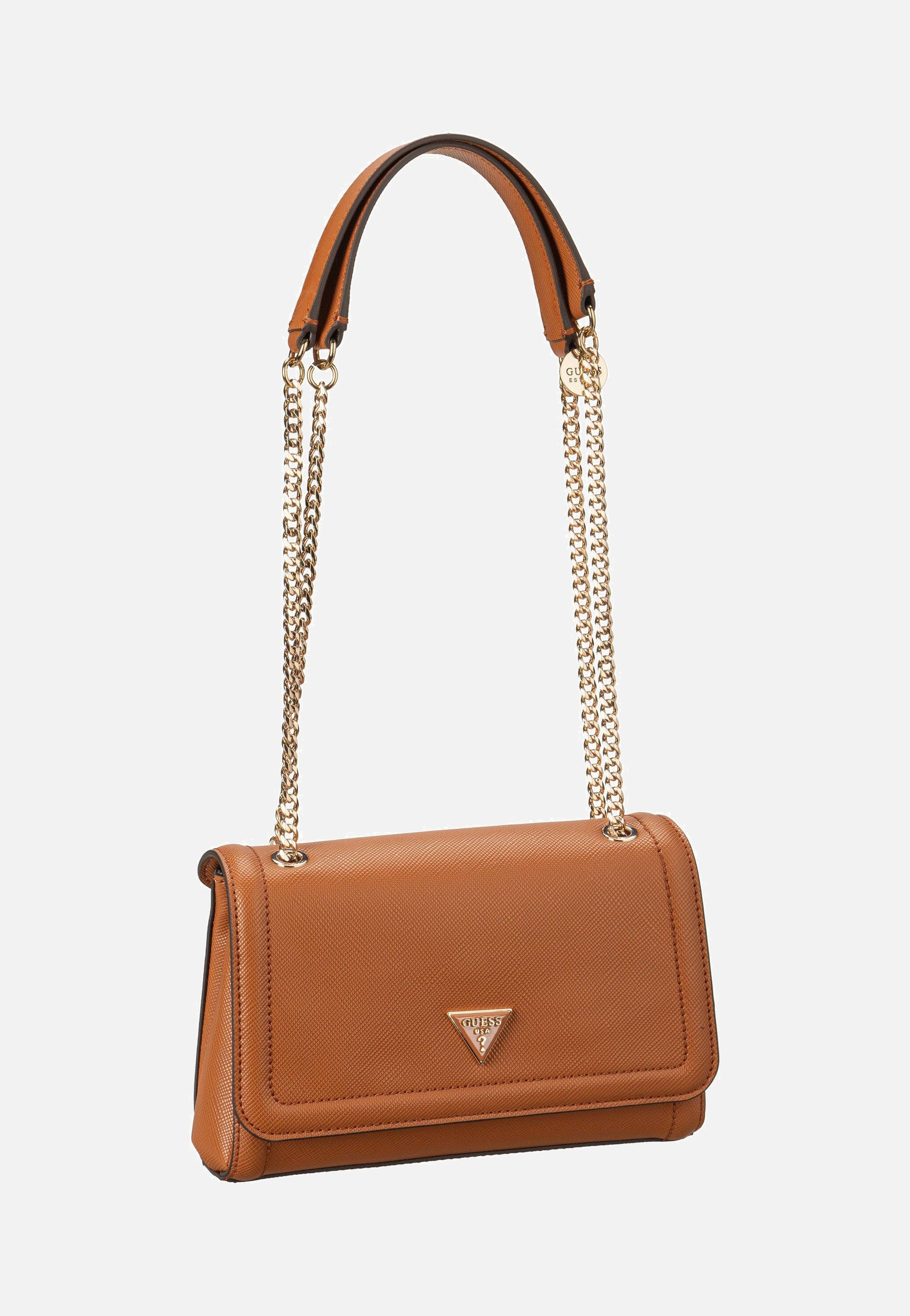 Guess Noelle II Conv XBody Flap 72210 Light Cognac Shoulder Bag