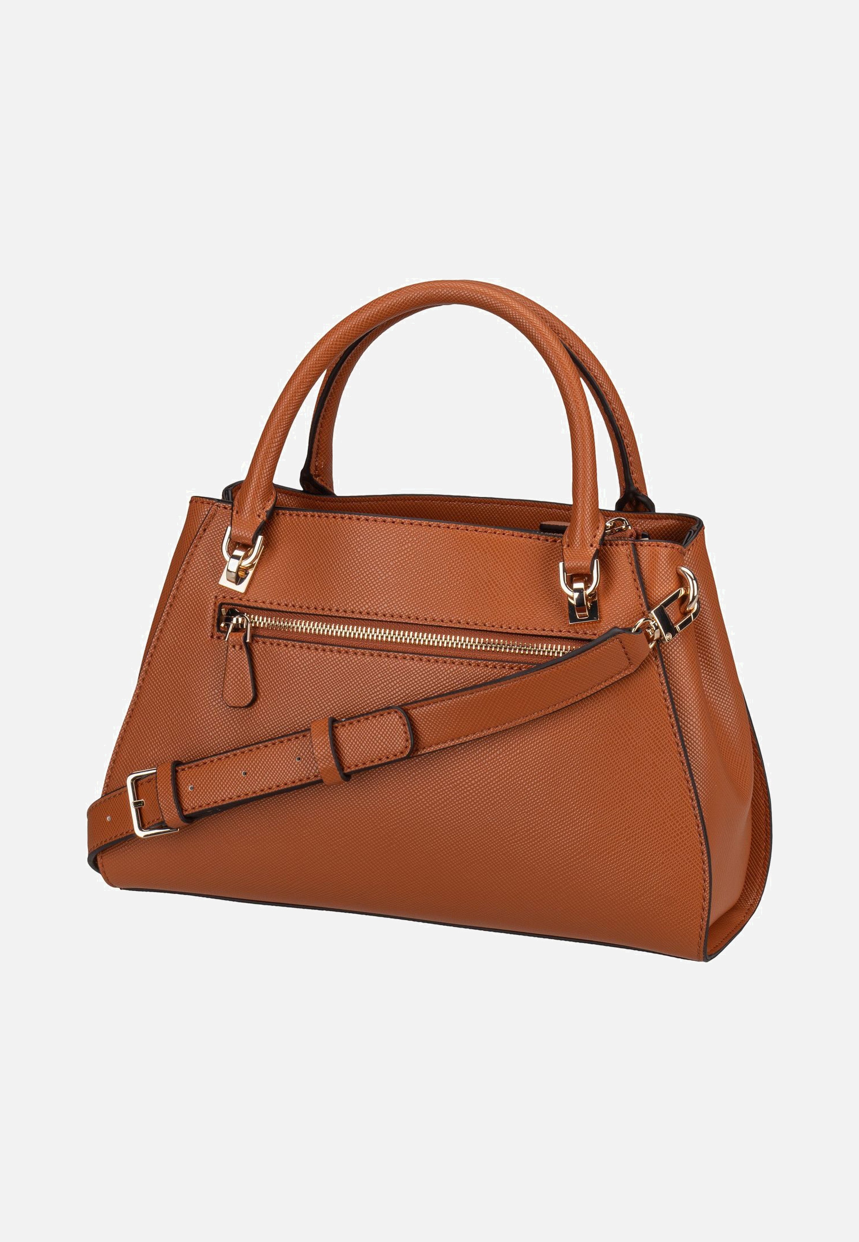Guess - Noelle II Luxury SAT 72070 Light Cognac - Handle Bag | Women-Image