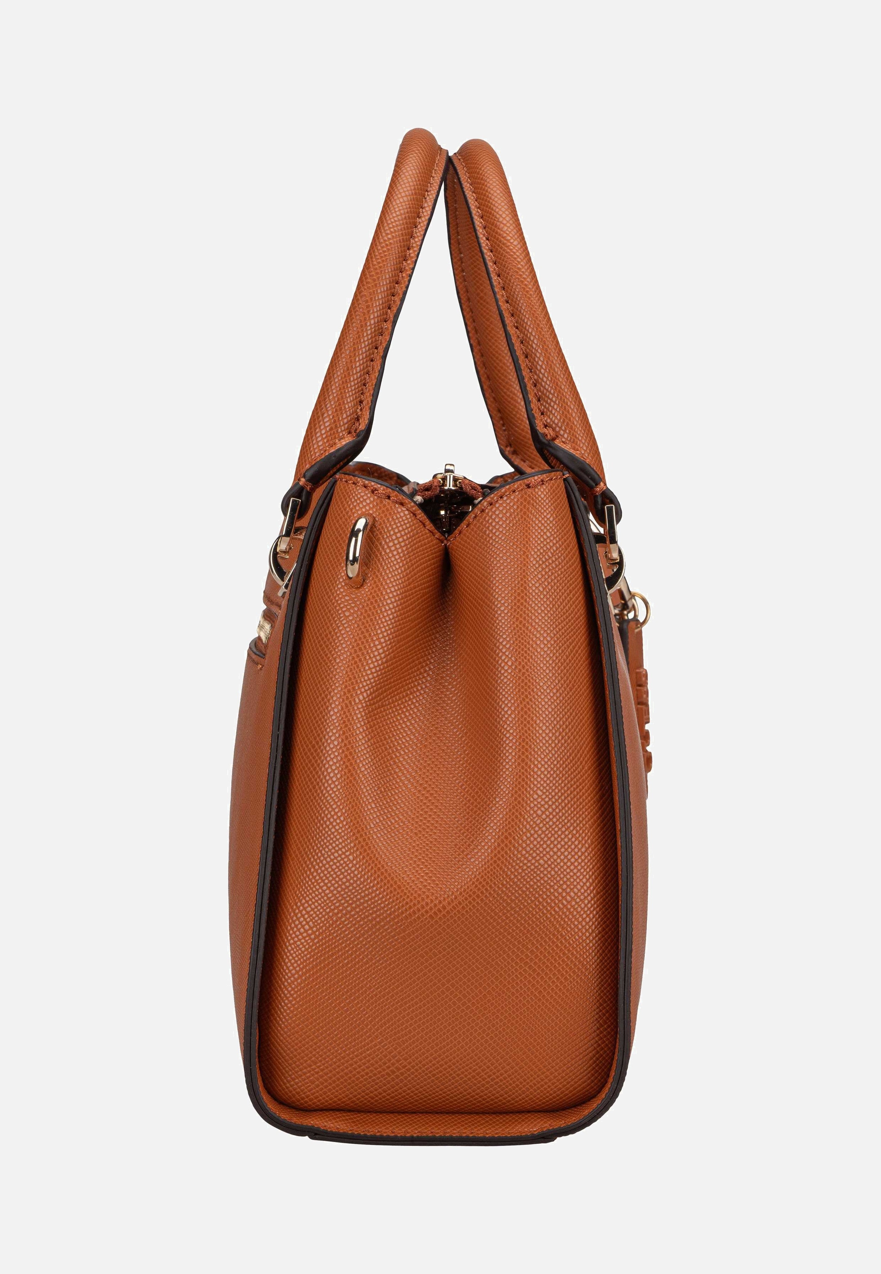 Guess - Noelle II Luxury SAT 72070 Light Cognac - Handle Bag | Women-Image