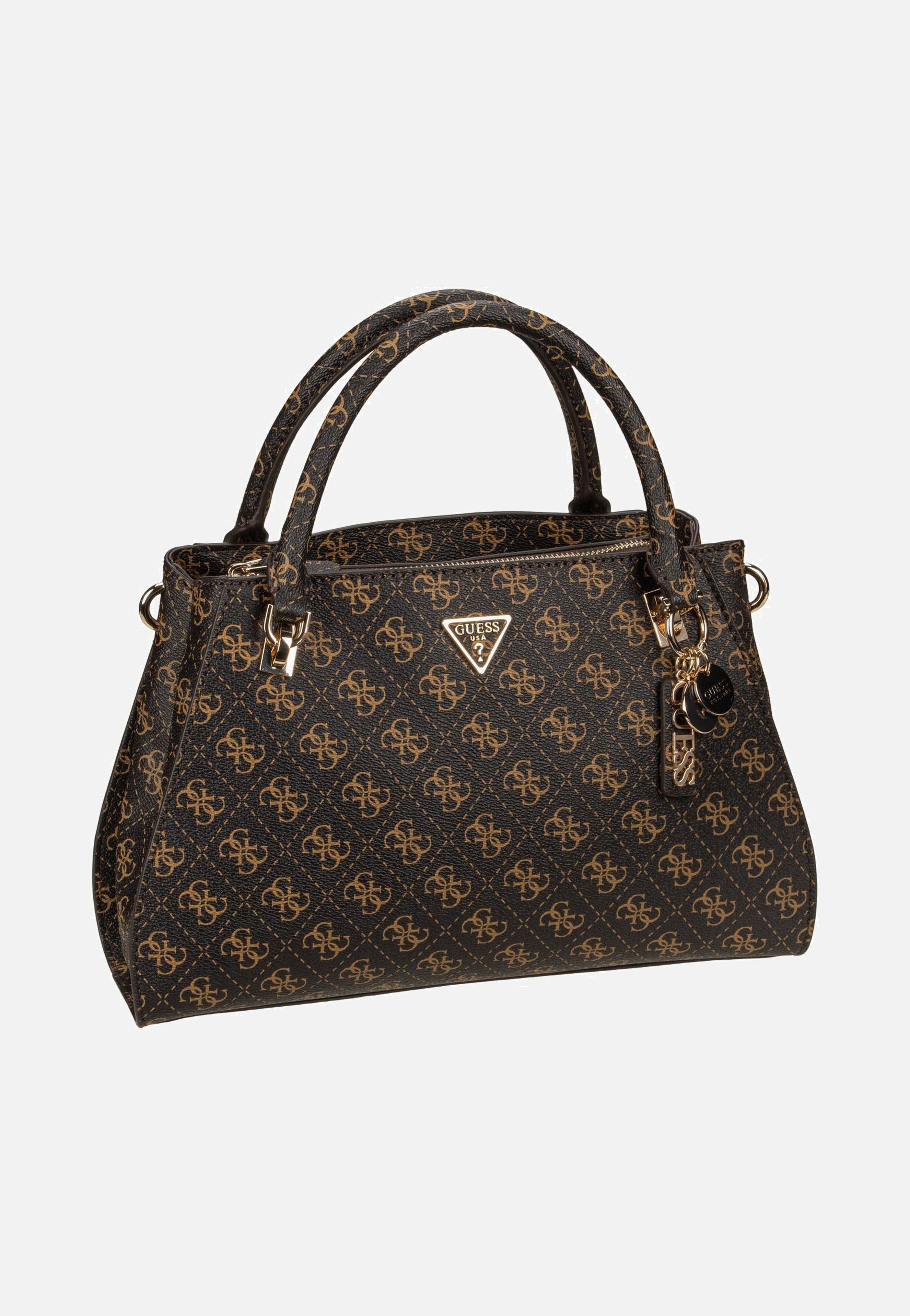 Guess - Noelle II Luxury SAT 72070 Logo Brown - Handle Bag | Women-Image