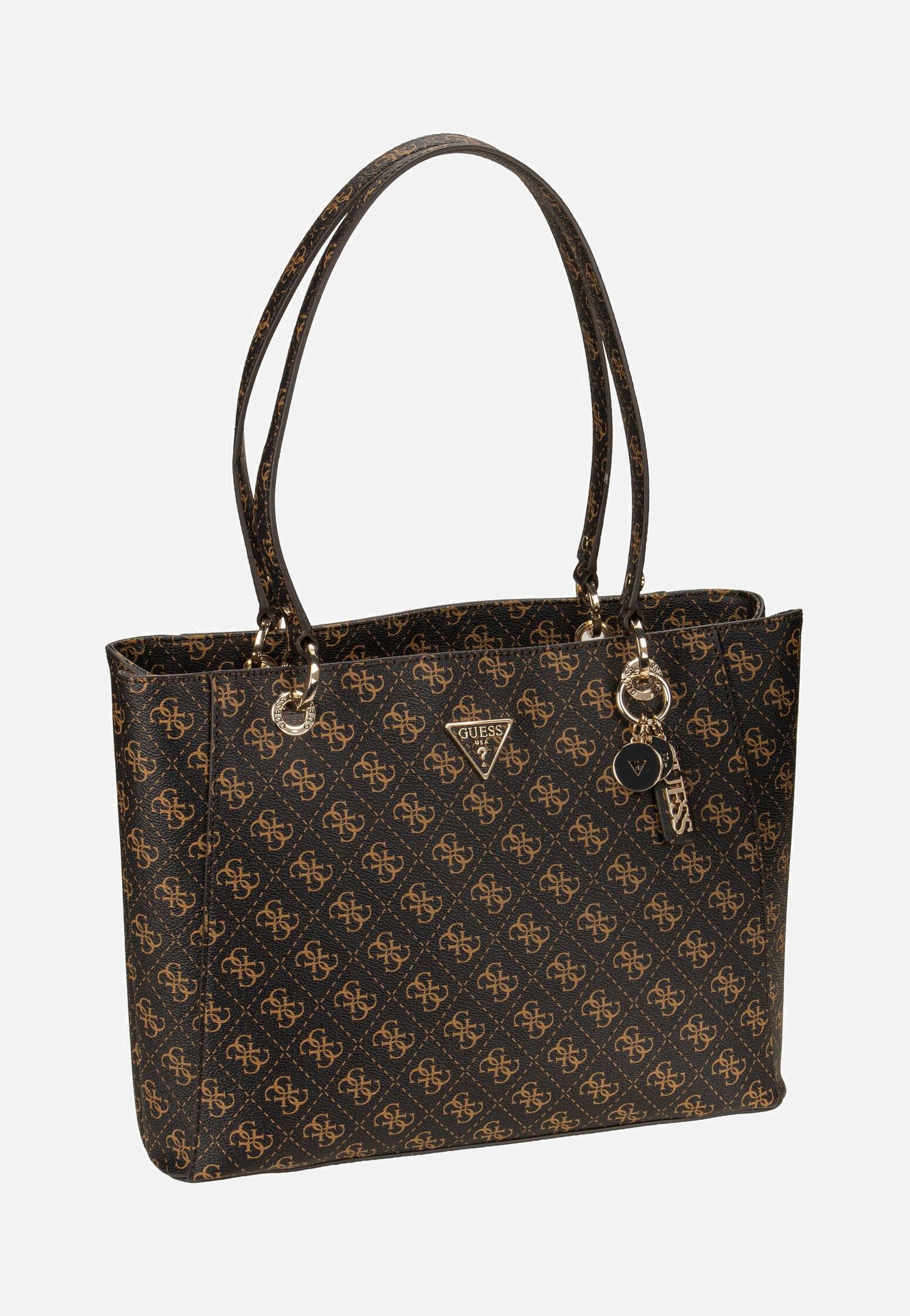 Guess Noelle II TO 72250 Logo Brown Shopper